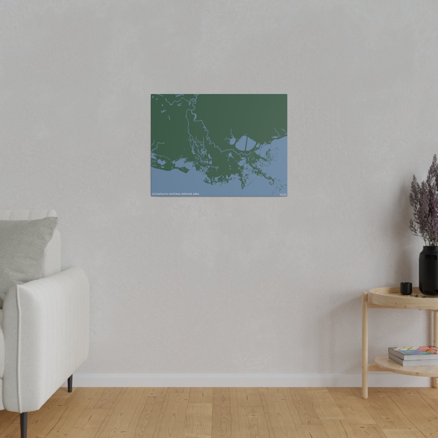 Atchafalaya National Heritage Area Matte Canvas, Stretched, 0.75"