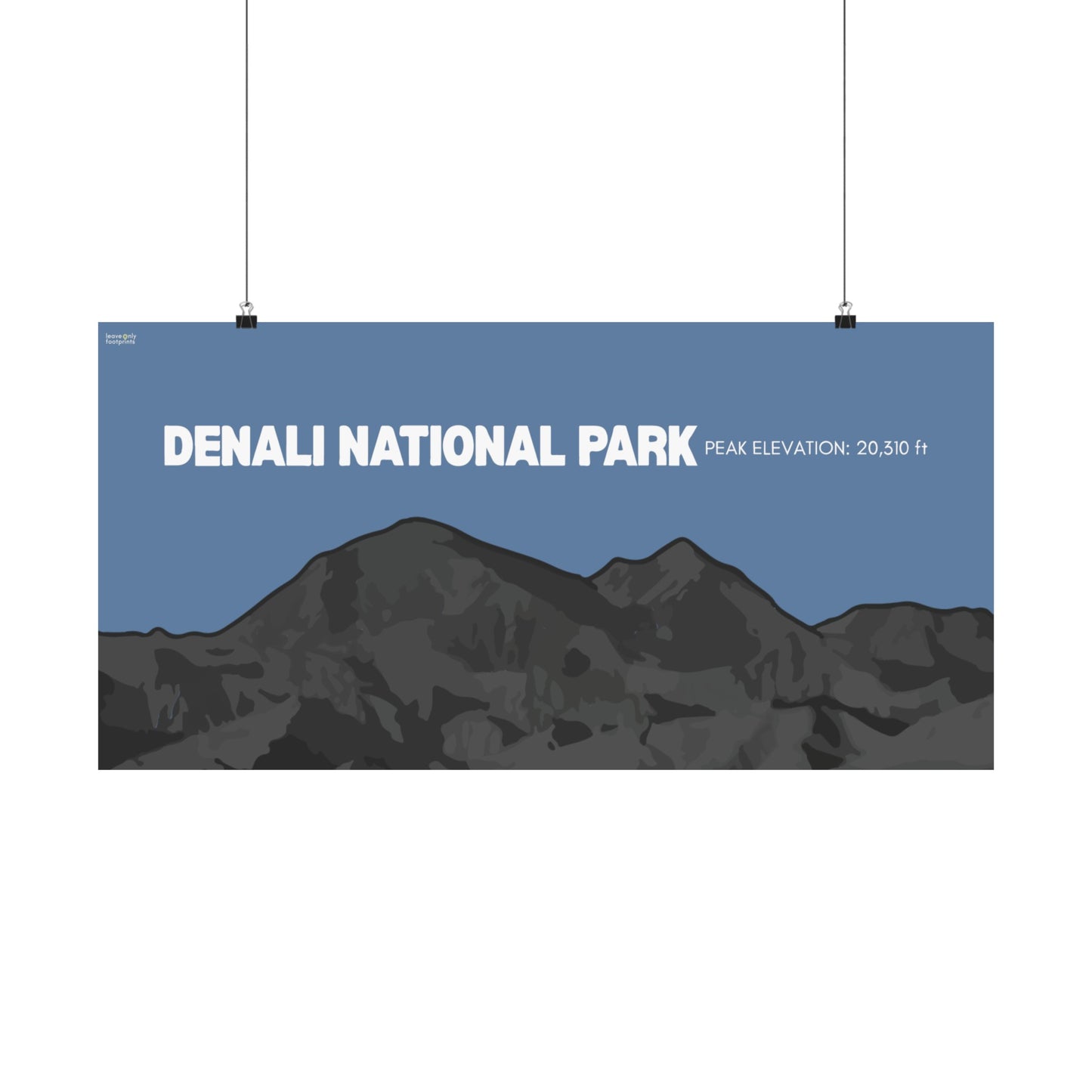 Denali National Park Matte Horizontal Print