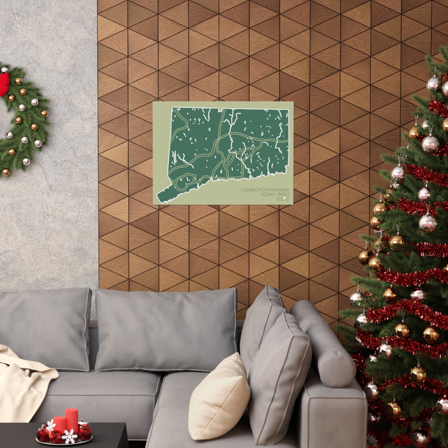 Connecticut National Scenic Trails Matte Horizontal Print