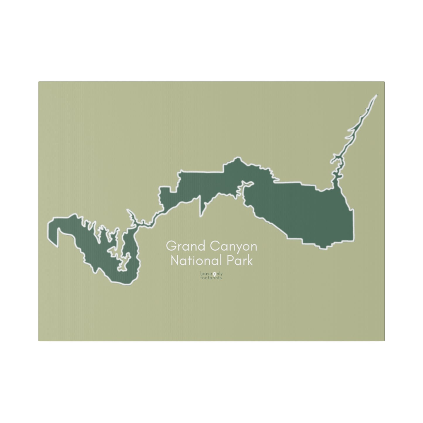 Grand Canyon National Park Matte Canvas, Stretched, 0.75"