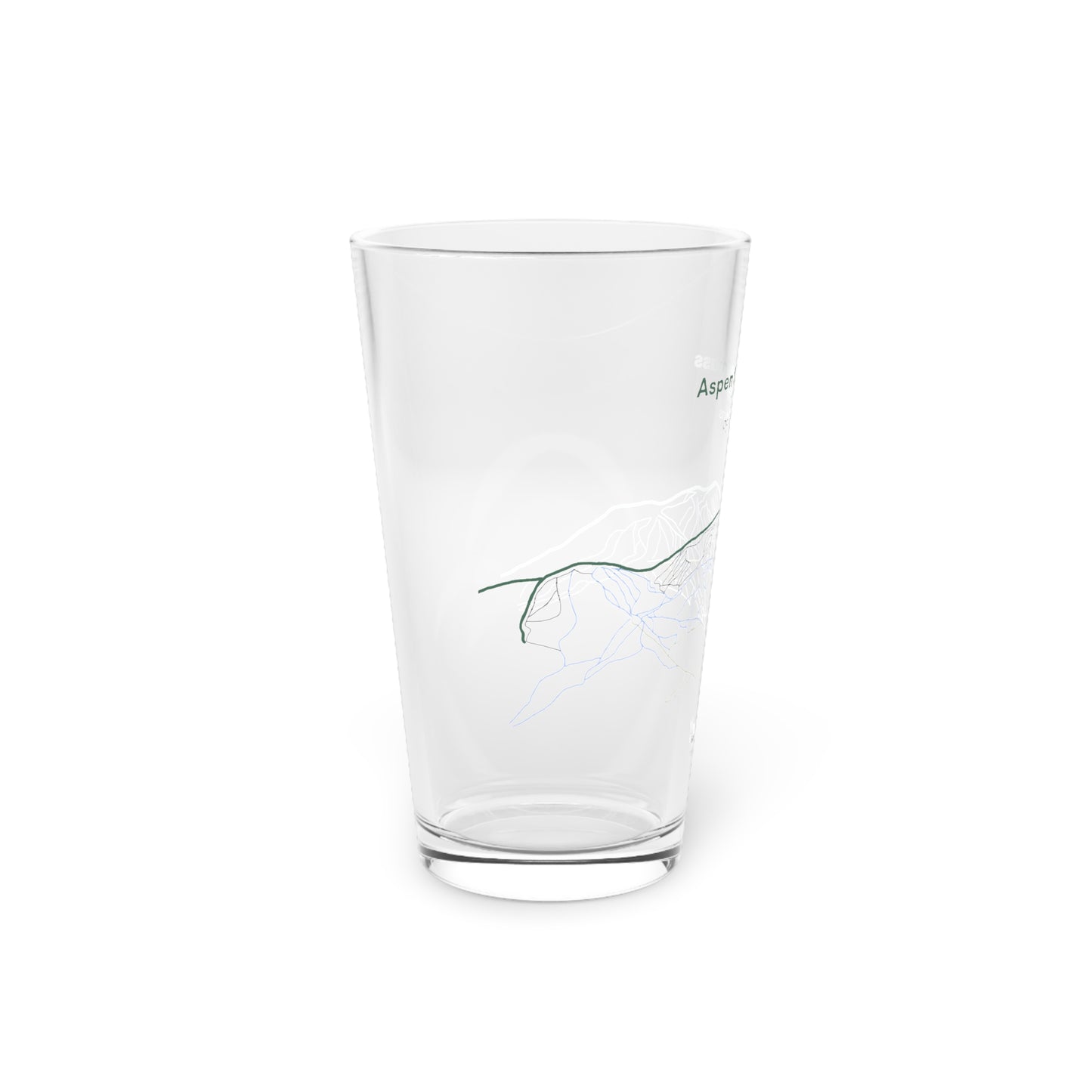 Aspen Snowmass Pint Glass, 16oz