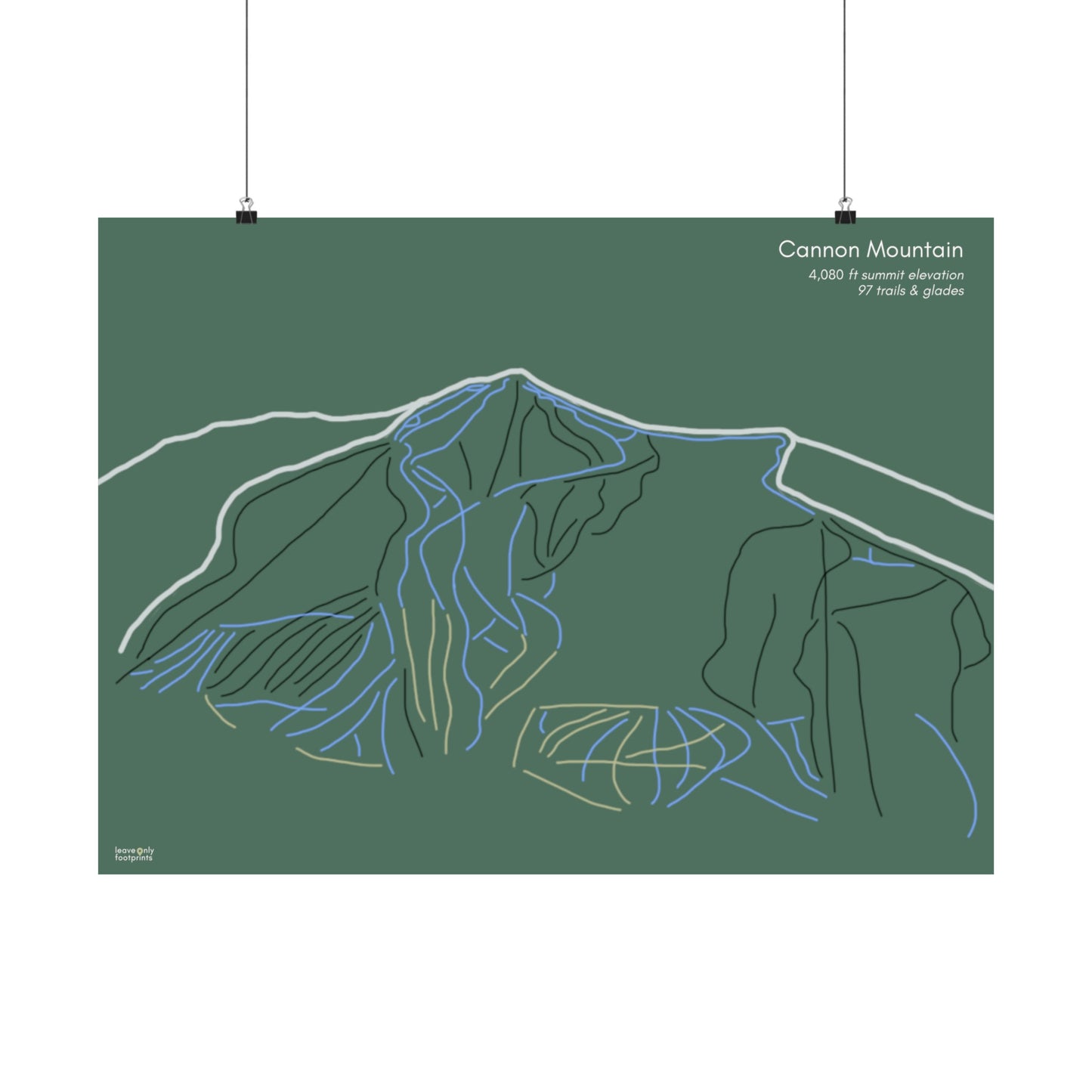 Cannon Mountain Horizontal Print