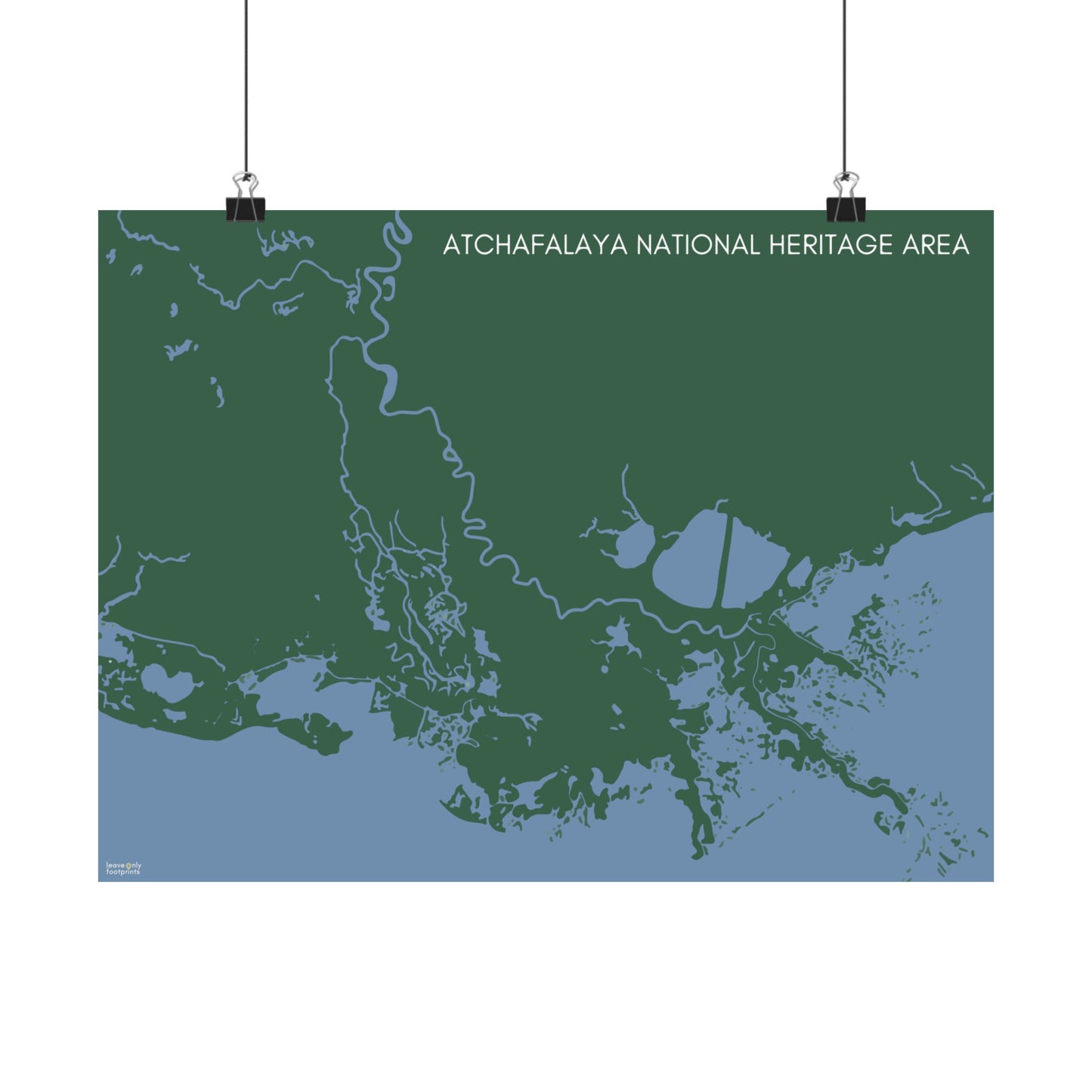 Atchafalaya National Heritage Area Horizontal Print