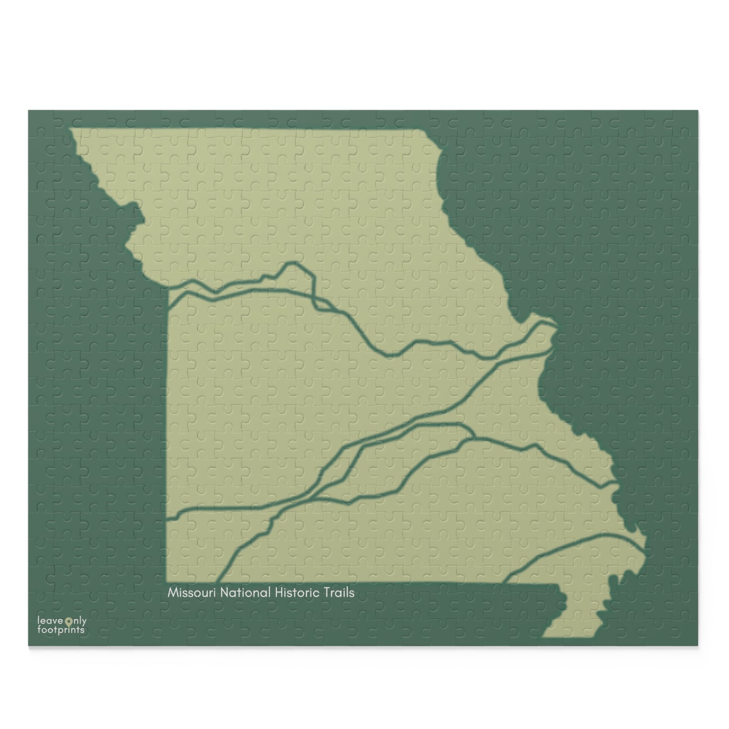 Missouri National Historic Trails Puzzle (252, 500-Piece)