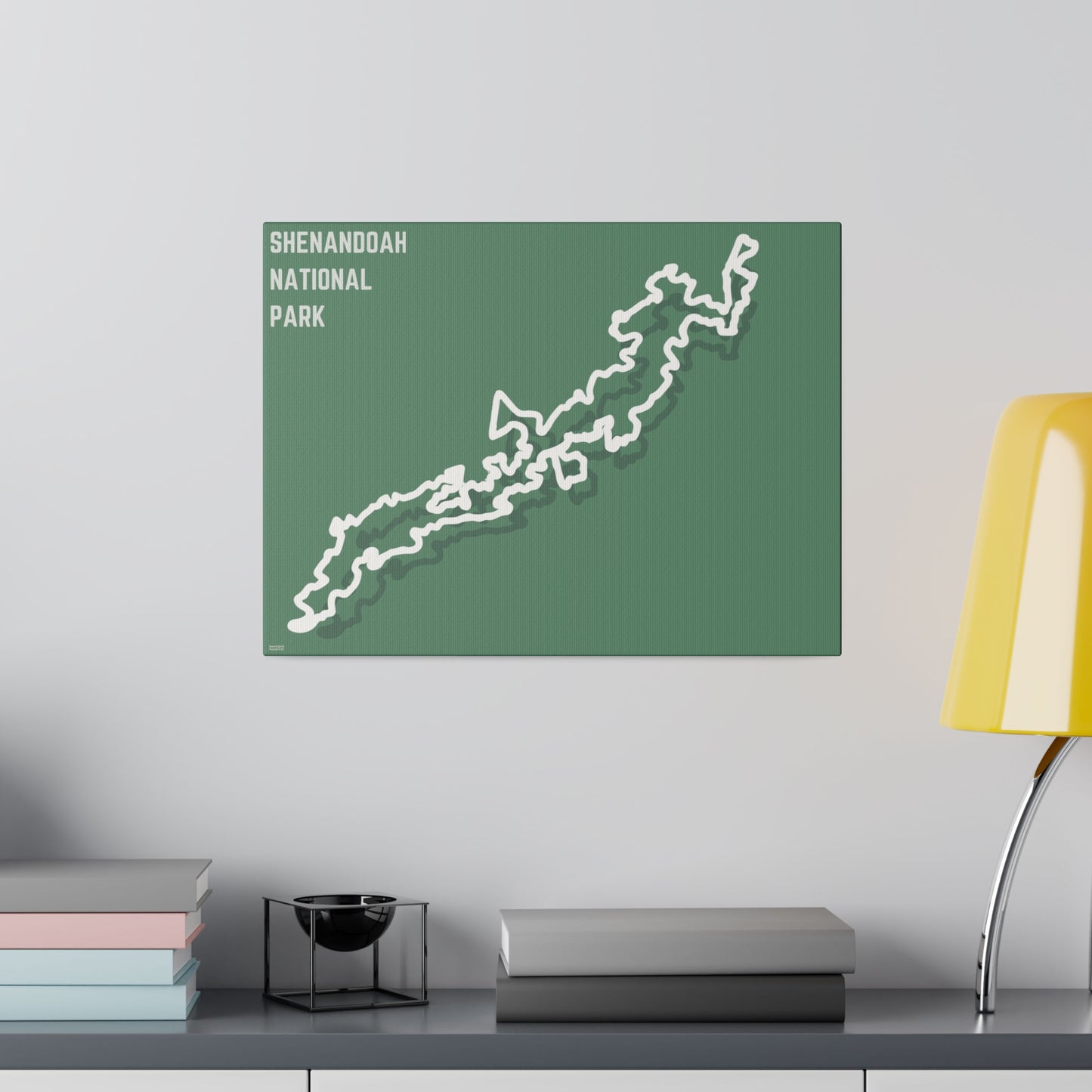 Shenandoah National Park Matte Canvas, Stretched, 0.75"