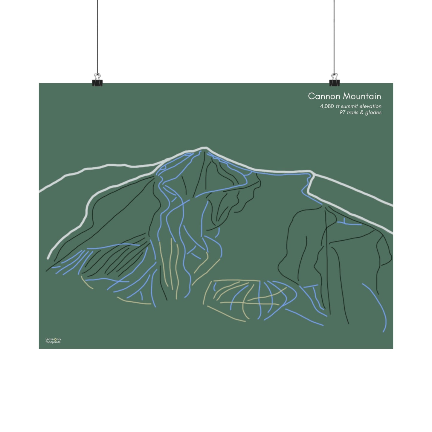 Cannon Mountain Horizontal Print