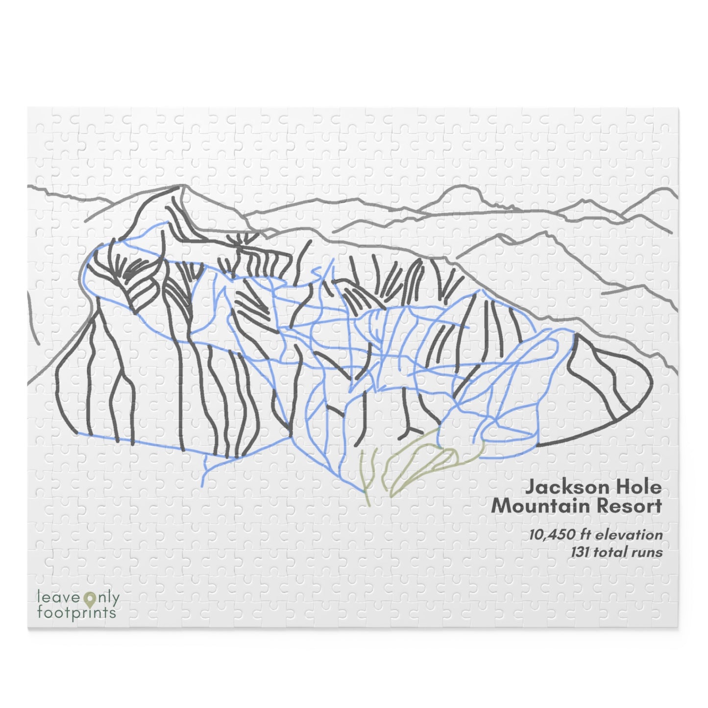 Jackson Hole Mountain Resort Puzzle (252, 500-Piece)