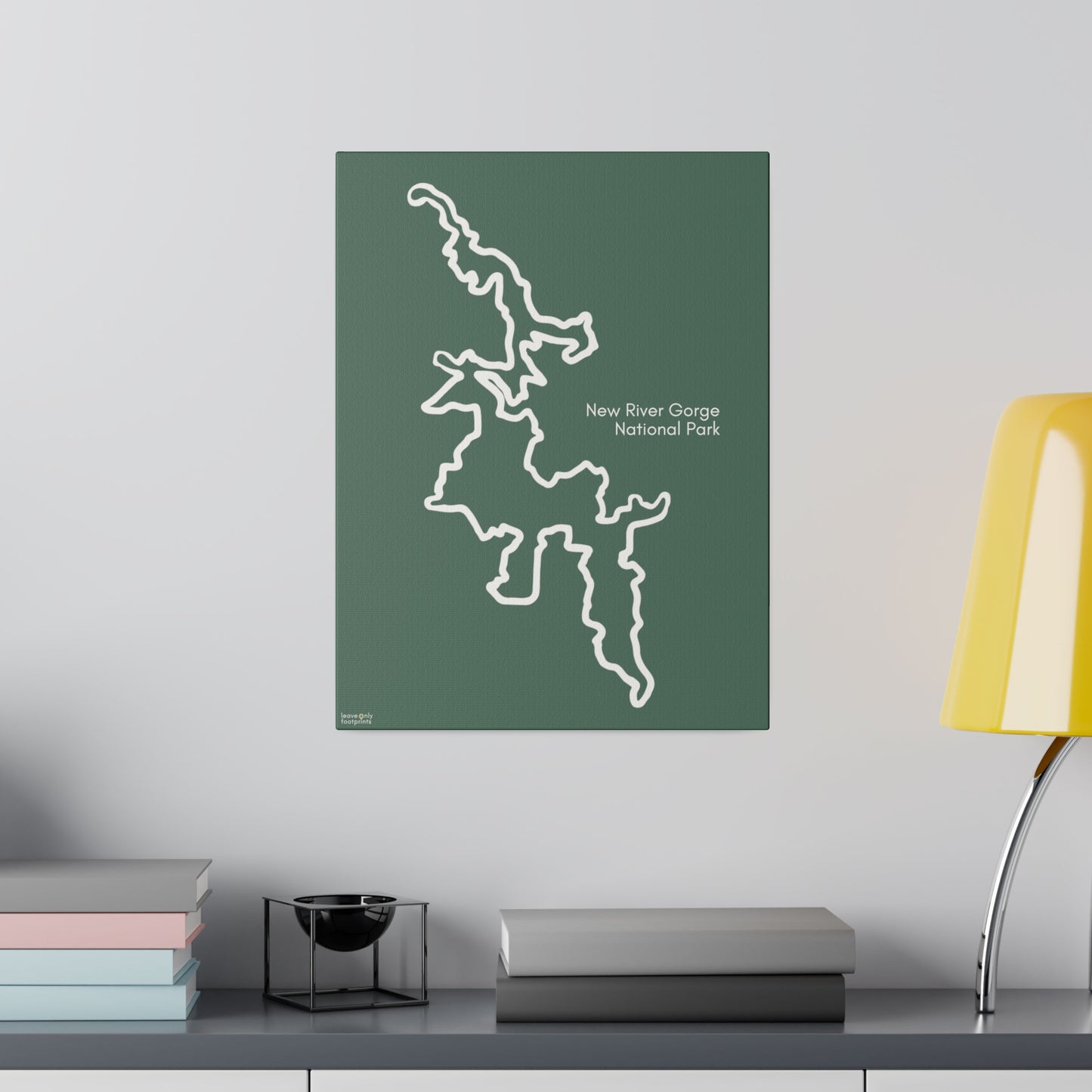 New River Gorge National Park Matte Canvas, Stretched, 0.75"