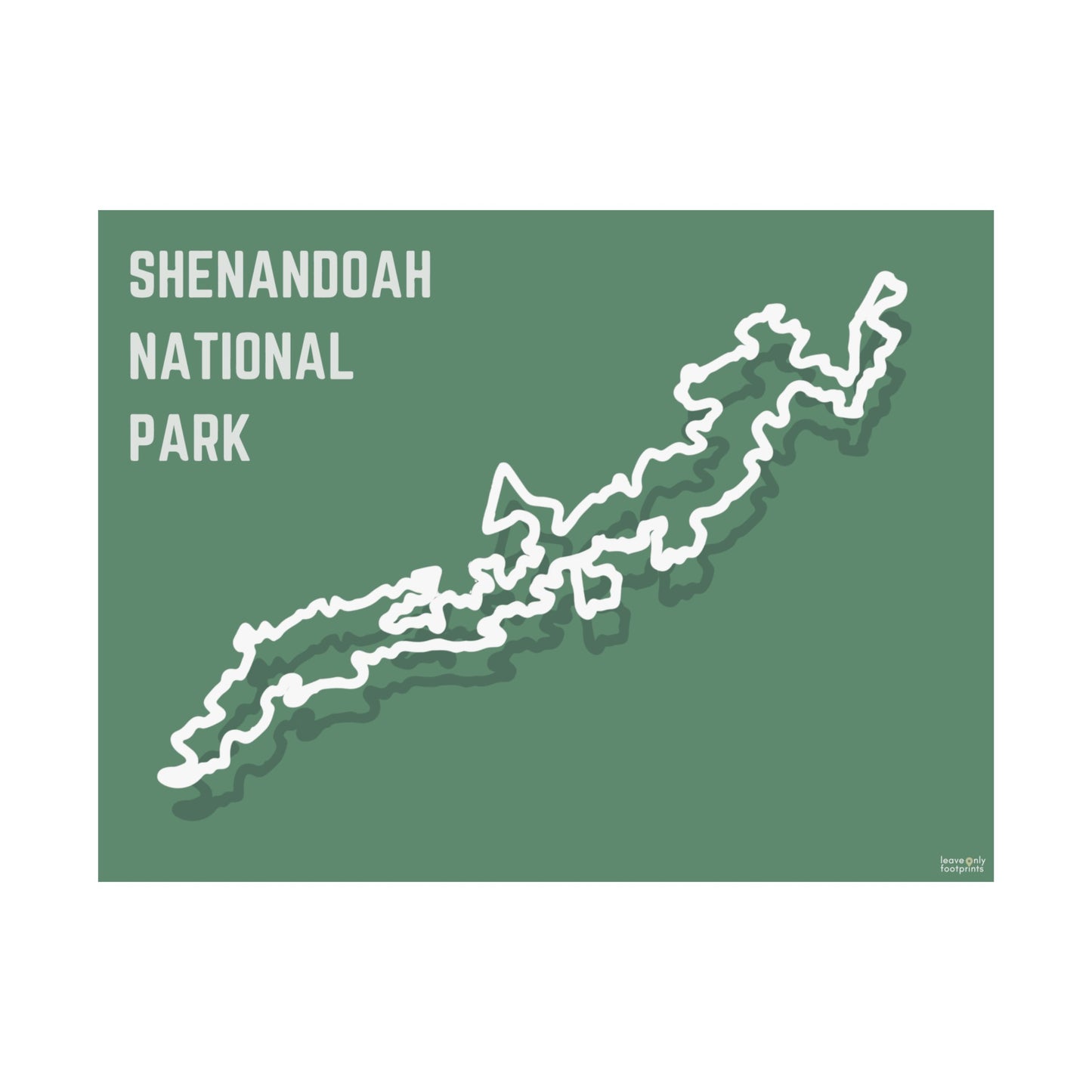 Shenandoah National Park Horizontal Print