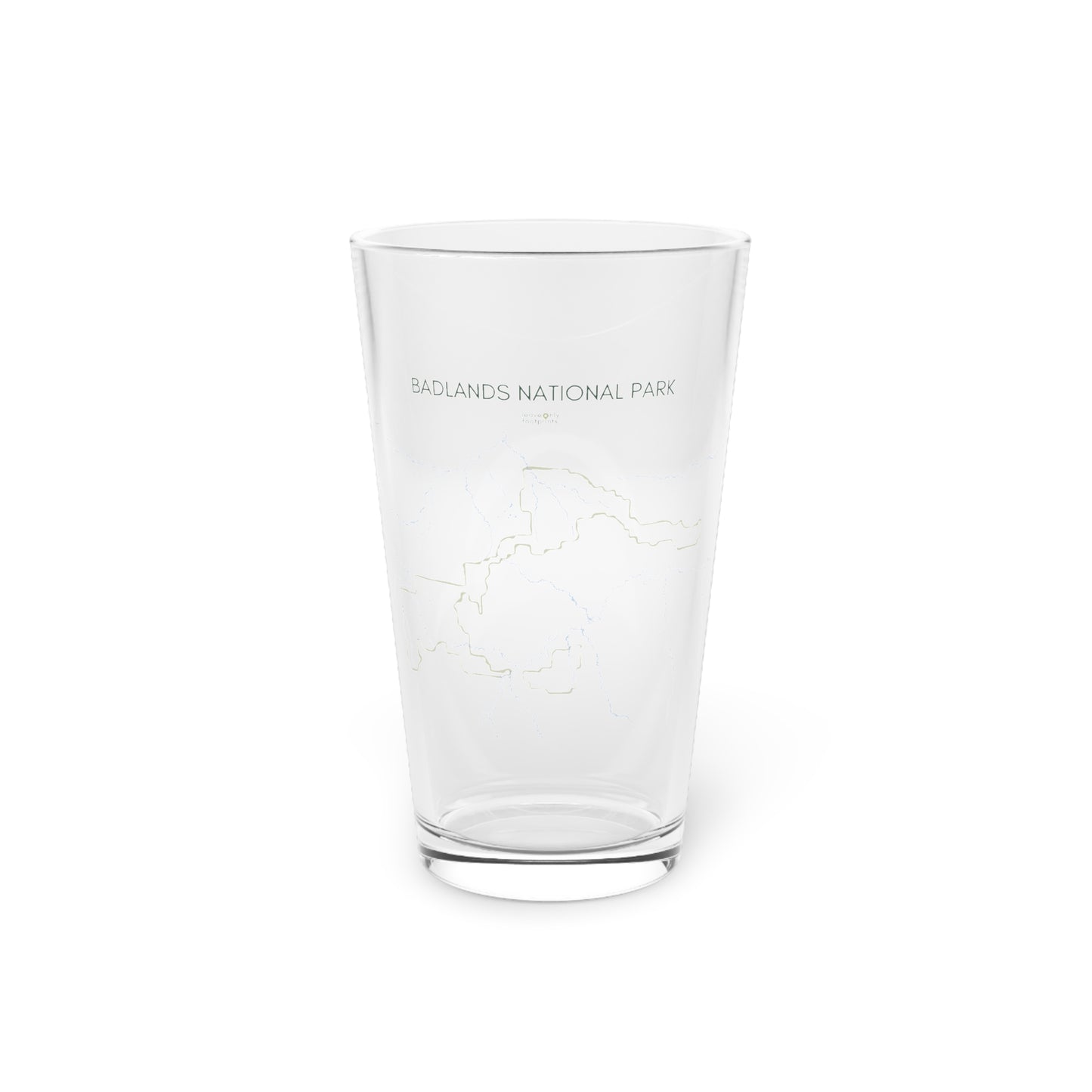 Badlands National Park Pint Glass, 16oz