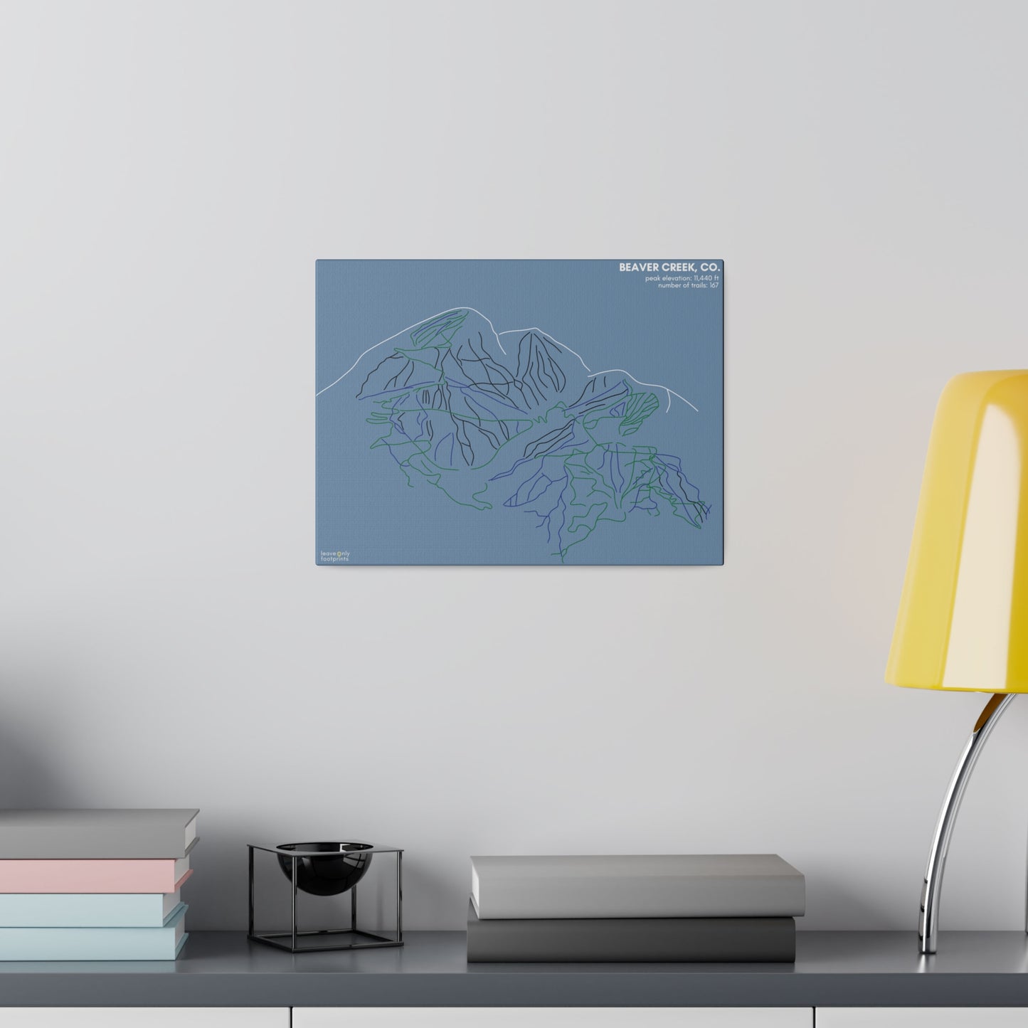 Beaver Creek Matte Canvas, Stretched, 0.75"