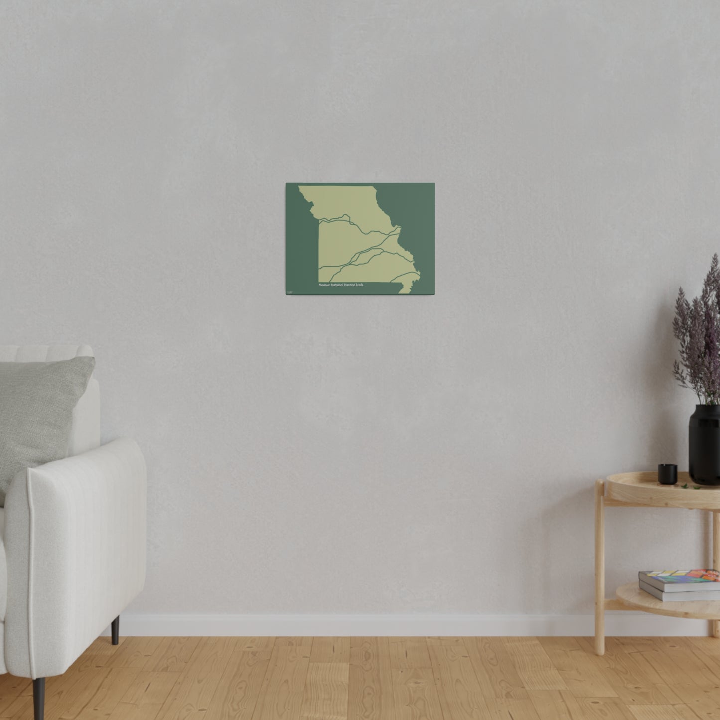 Missouri National Historic Trails Matte Canvas, Stretched, 0.75"