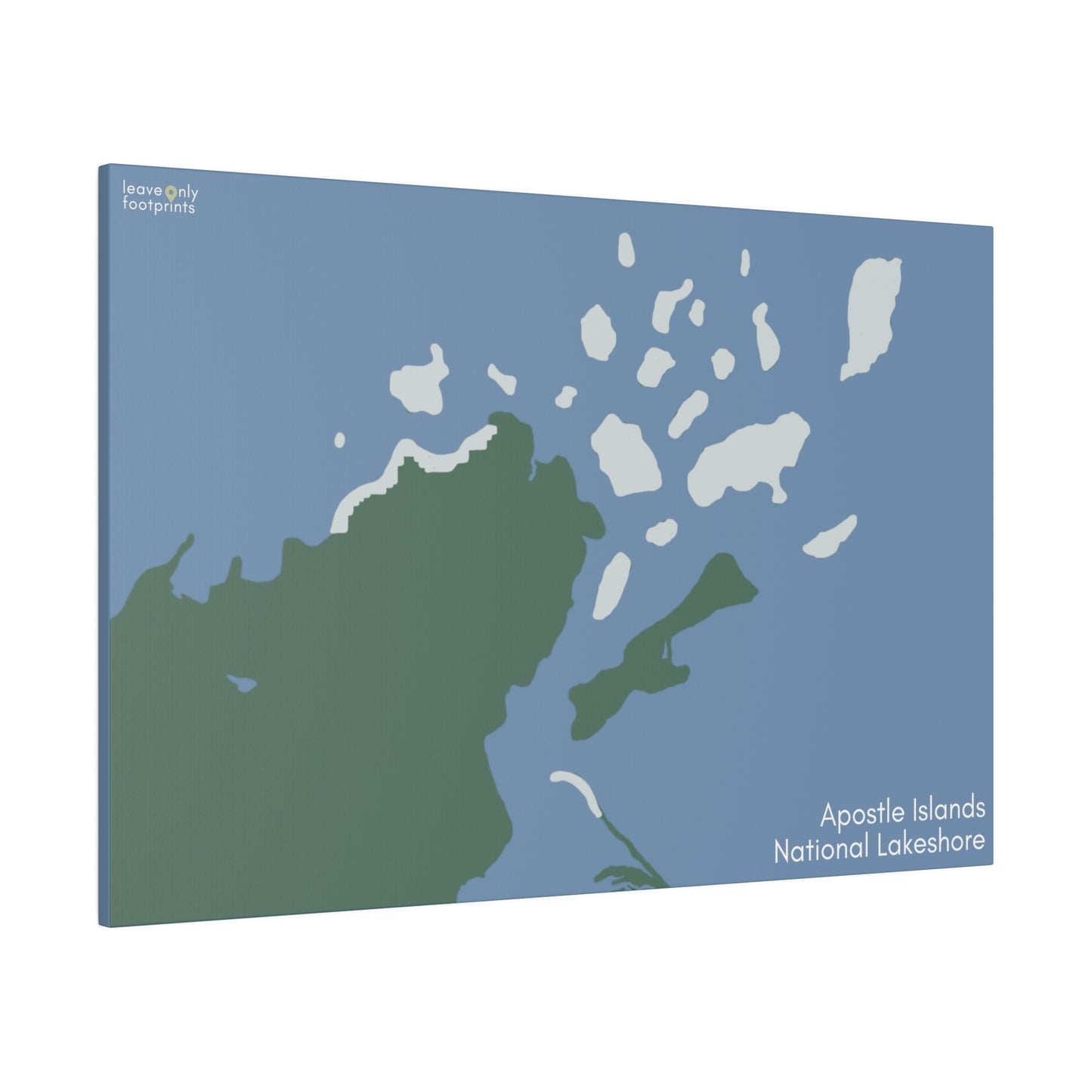 Apostle Islands National Lakeshore Matte Canvas, Stretched, 0.75"