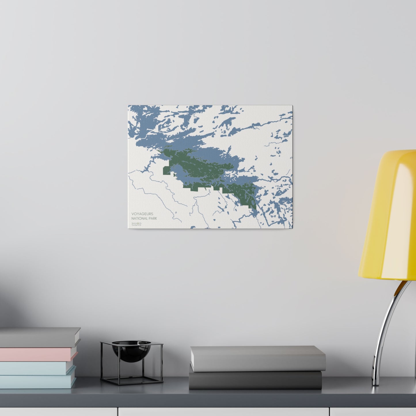 Voyageurs National Park Matte Canvas, Stretched, 0.75"