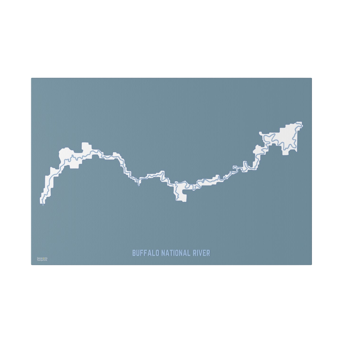 Buffalo National River Matte Canvas, Stretched, 0.75"