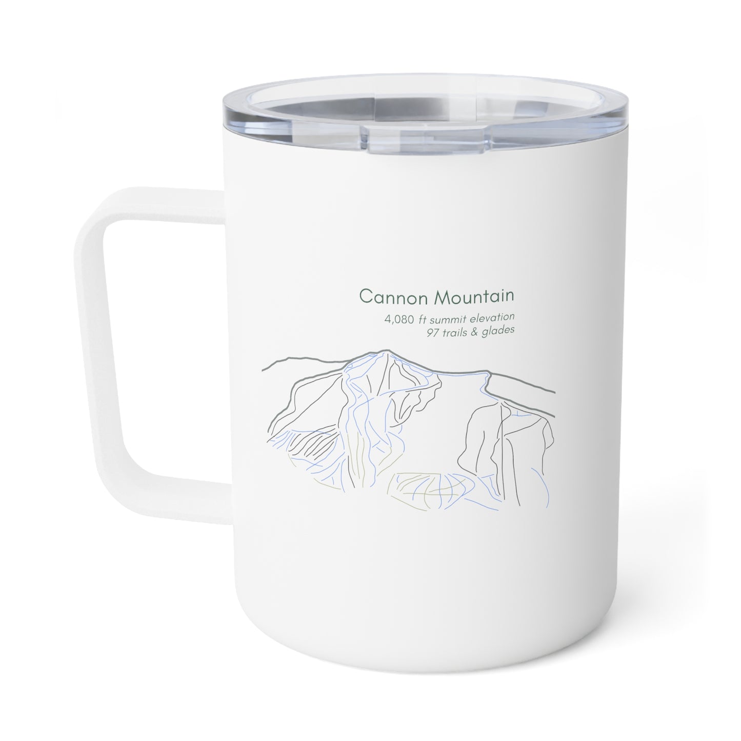 Cannon Mountain Insulated Coffee Mug, 10oz