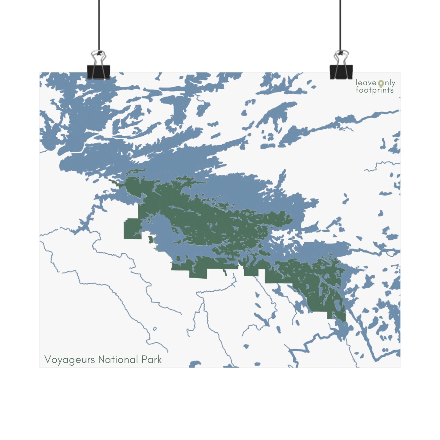 Voyageurs National Park Matte Horizontal Print