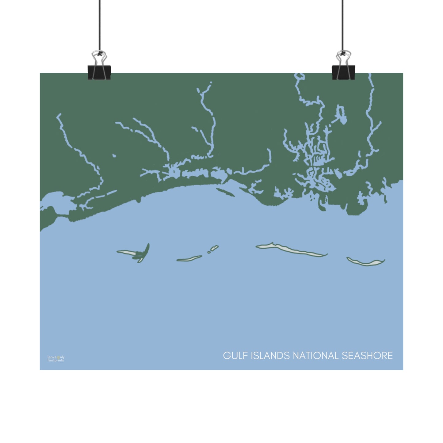 Gulf Islands National Seashore Horizontal Print
