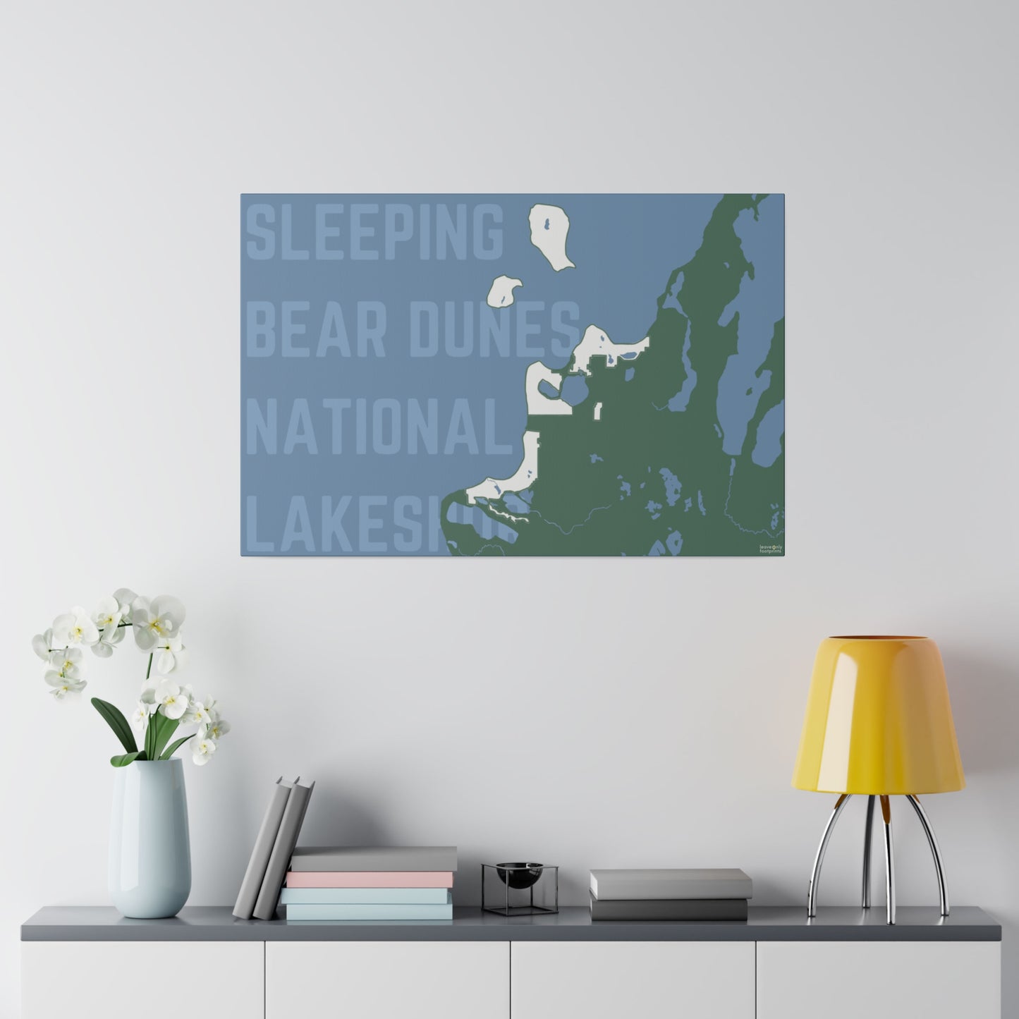 Sleeping Bear Dunes National Lakeshore Matte Canvas, Stretched, 0.75"