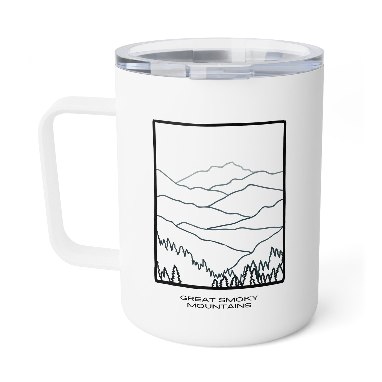 Great Smoky Mountains Insulated Coffee Mug, 10oz