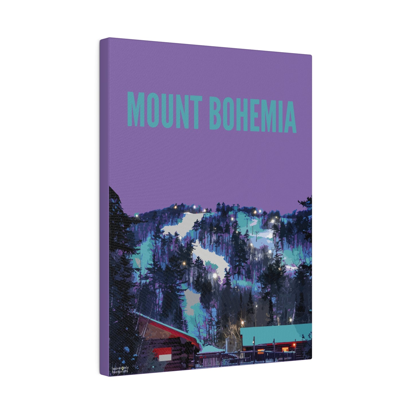 Mount Bohemia Matte Canvas, Stretched, 0.75"