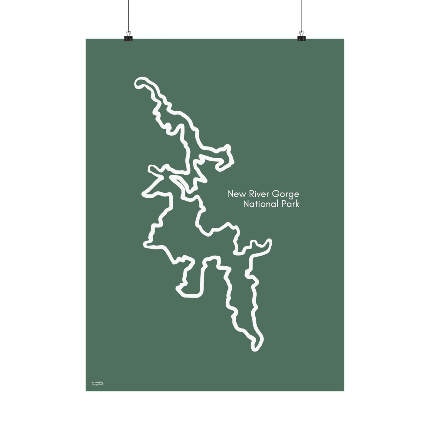 New River Gorge National Park Vertical Poster