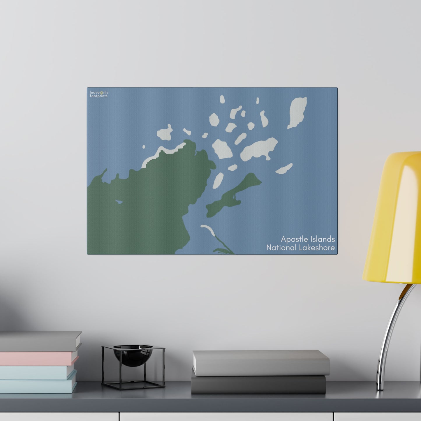 Apostle Islands National Lakeshore Matte Canvas, Stretched, 0.75"