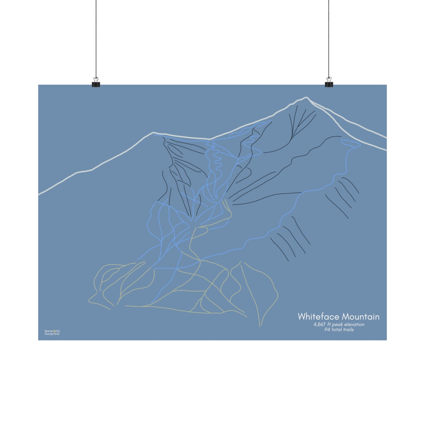 Whiteface Mountain Horizontal Print