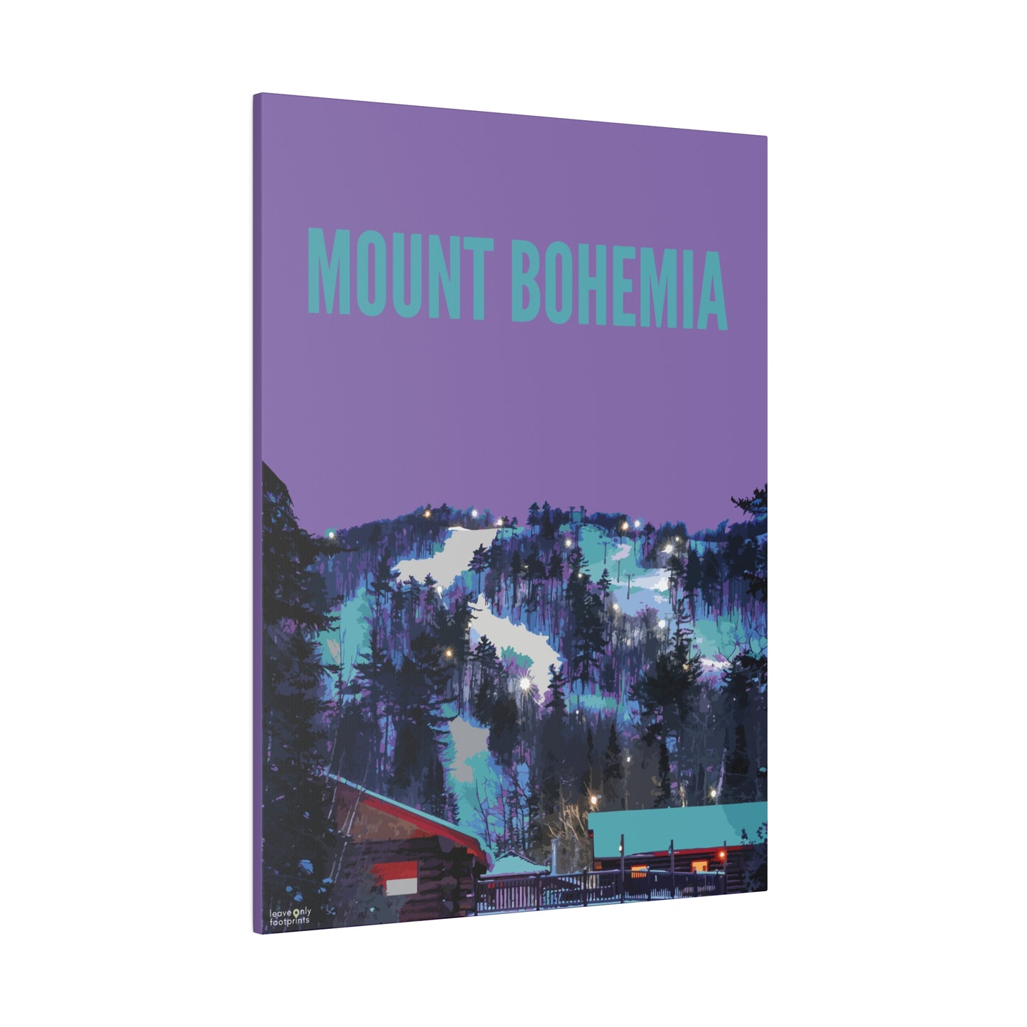 Mount Bohemia Matte Canvas, Stretched, 0.75"