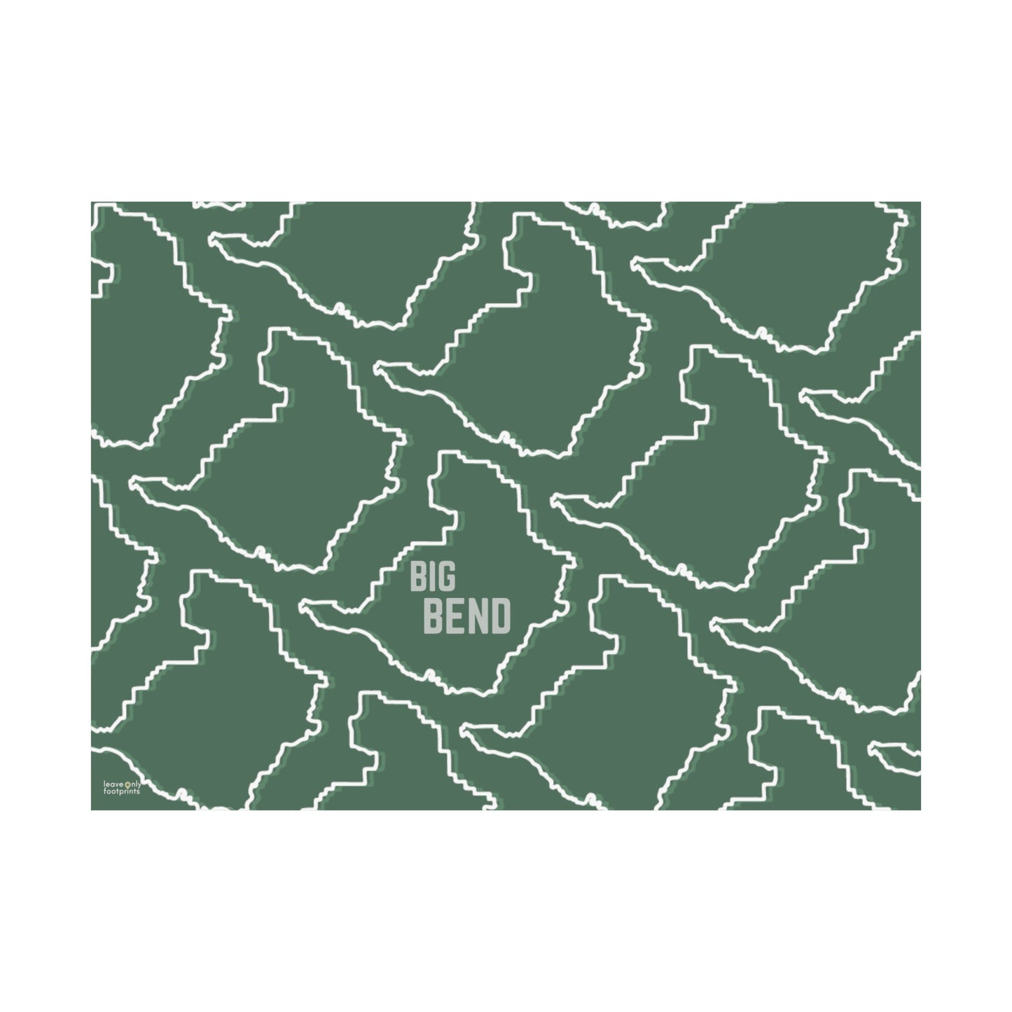 Big Bend National Park Horizontal Print