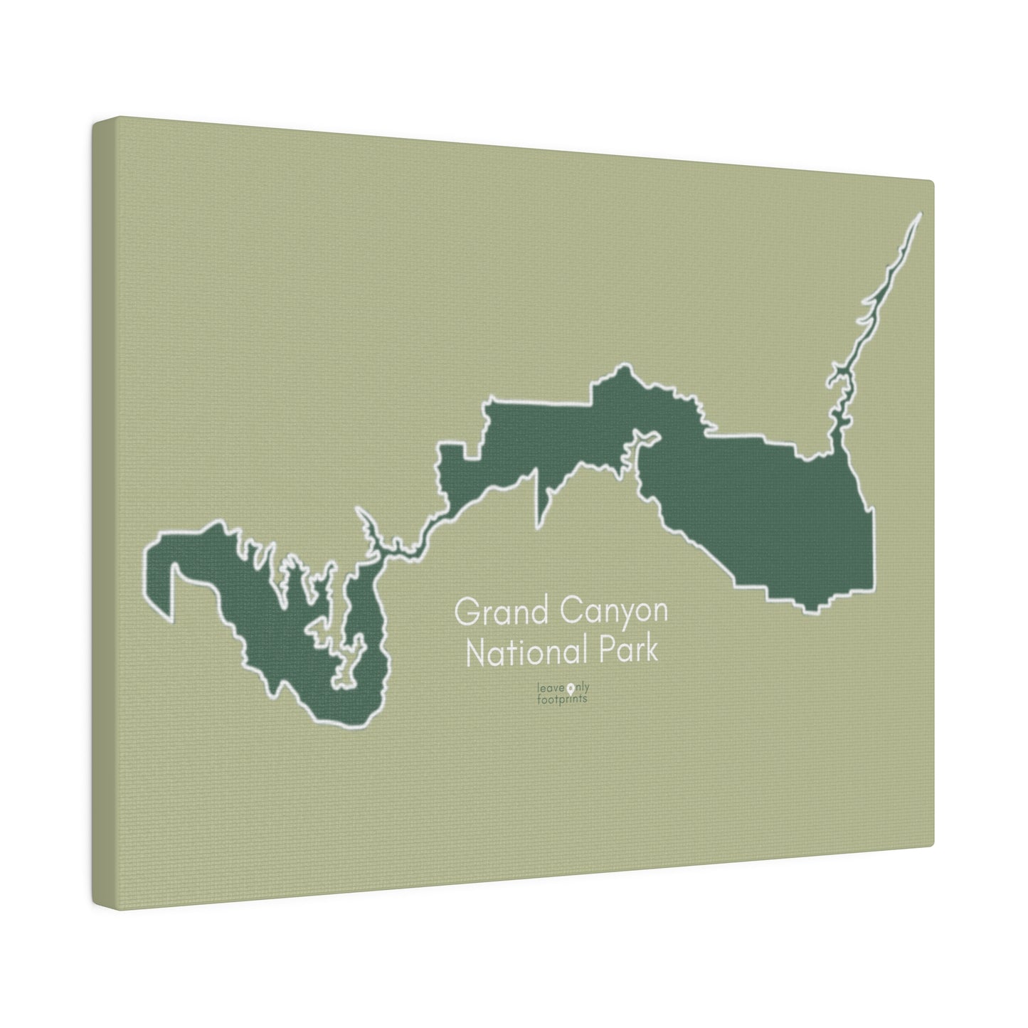 Grand Canyon National Park Matte Canvas, Stretched, 0.75"