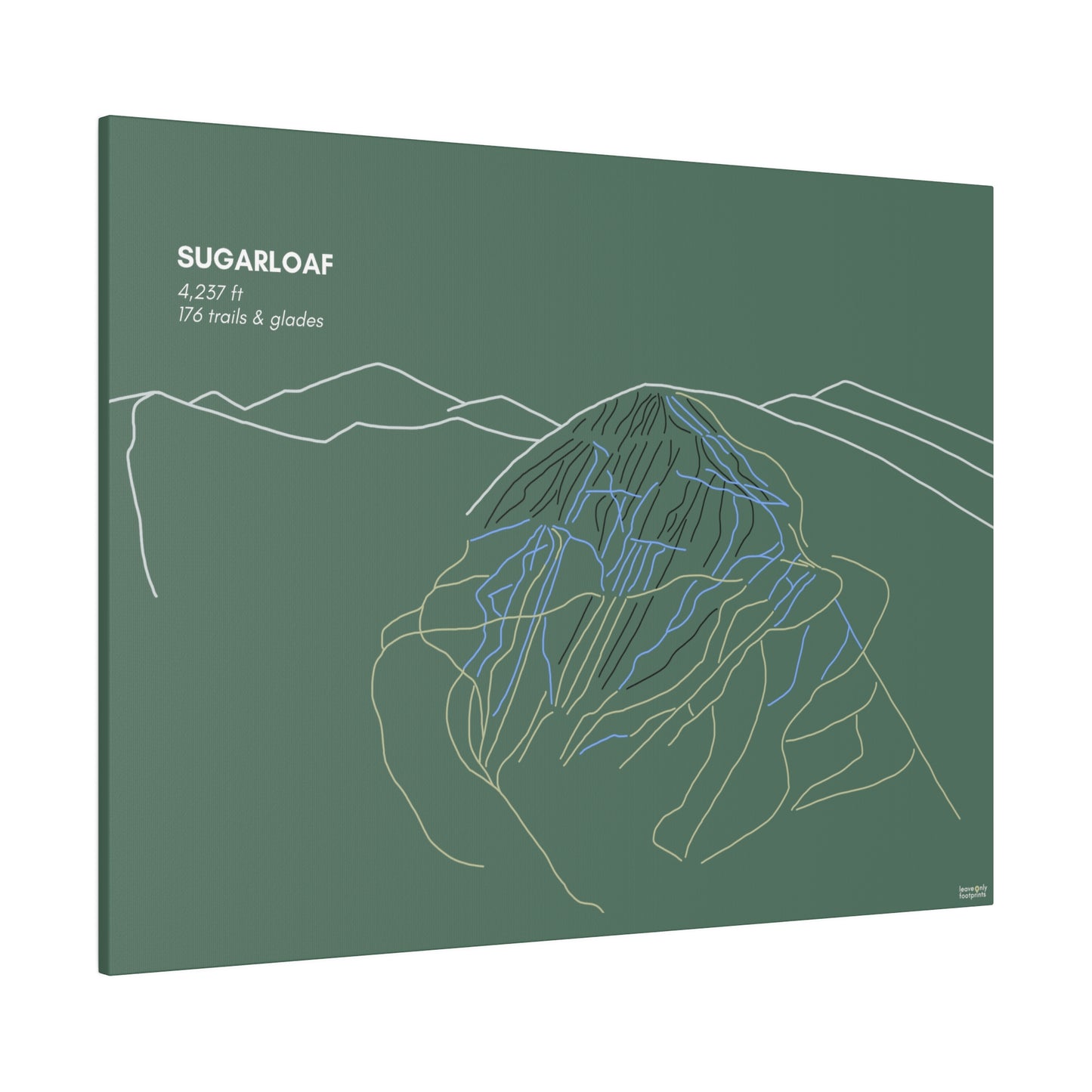 Sugarloaf Matte Canvas, Stretched, 0.75"