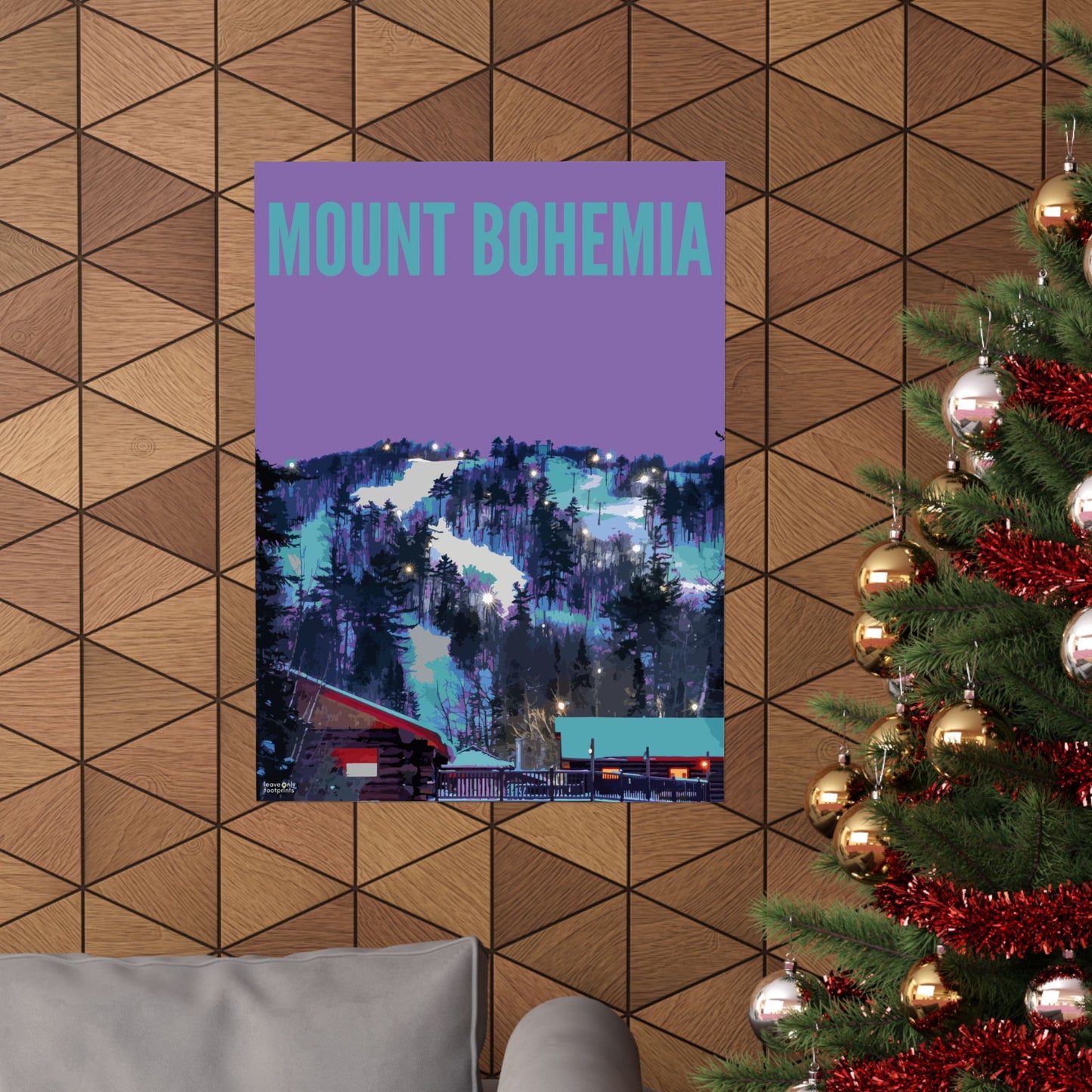 Mount Bohemia Matte Vertical Poster
