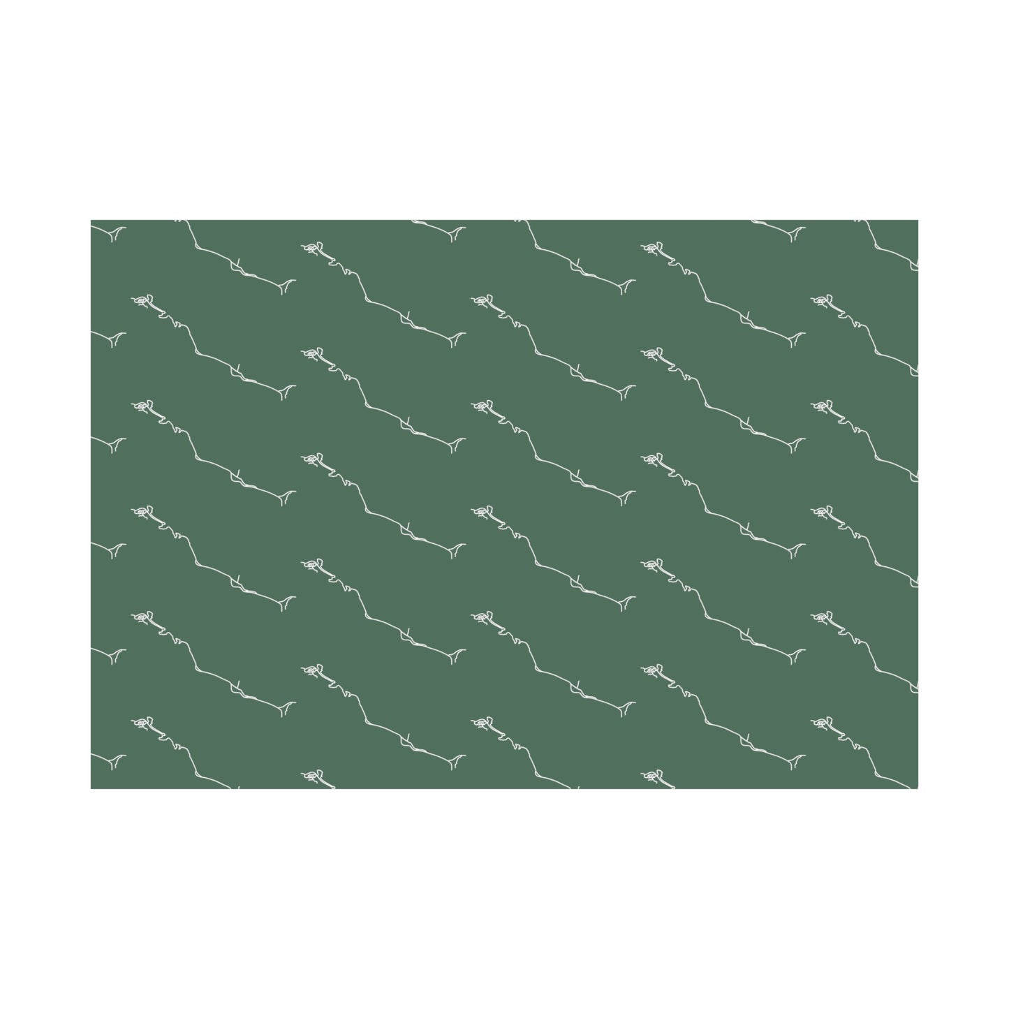 Allegheny Portage Railroad National Historic Site Patterned Horizontal Print