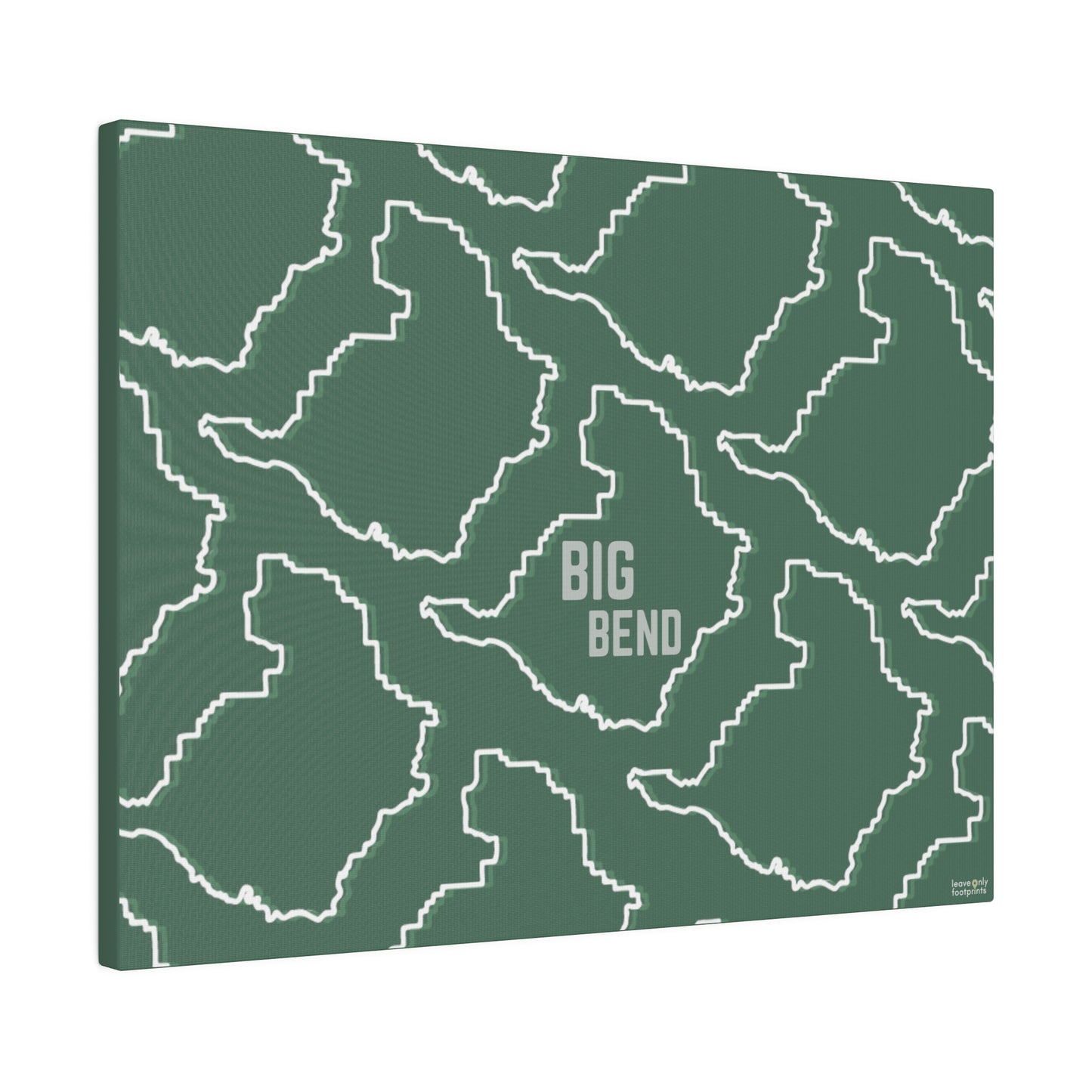 Big Bend National Park Matte Canvas, Stretched, 0.75"