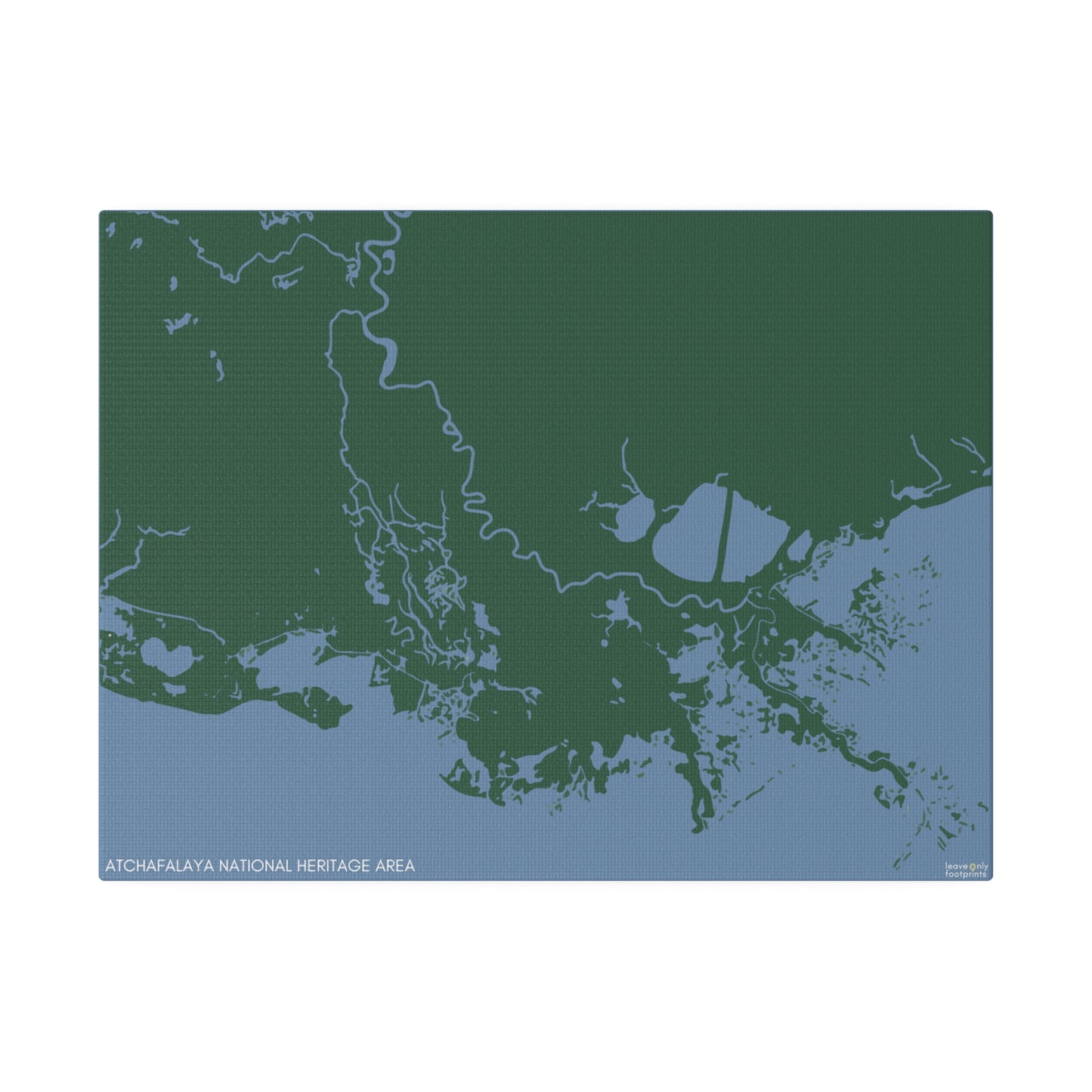 Atchafalaya National Heritage Area Matte Canvas, Stretched, 0.75"