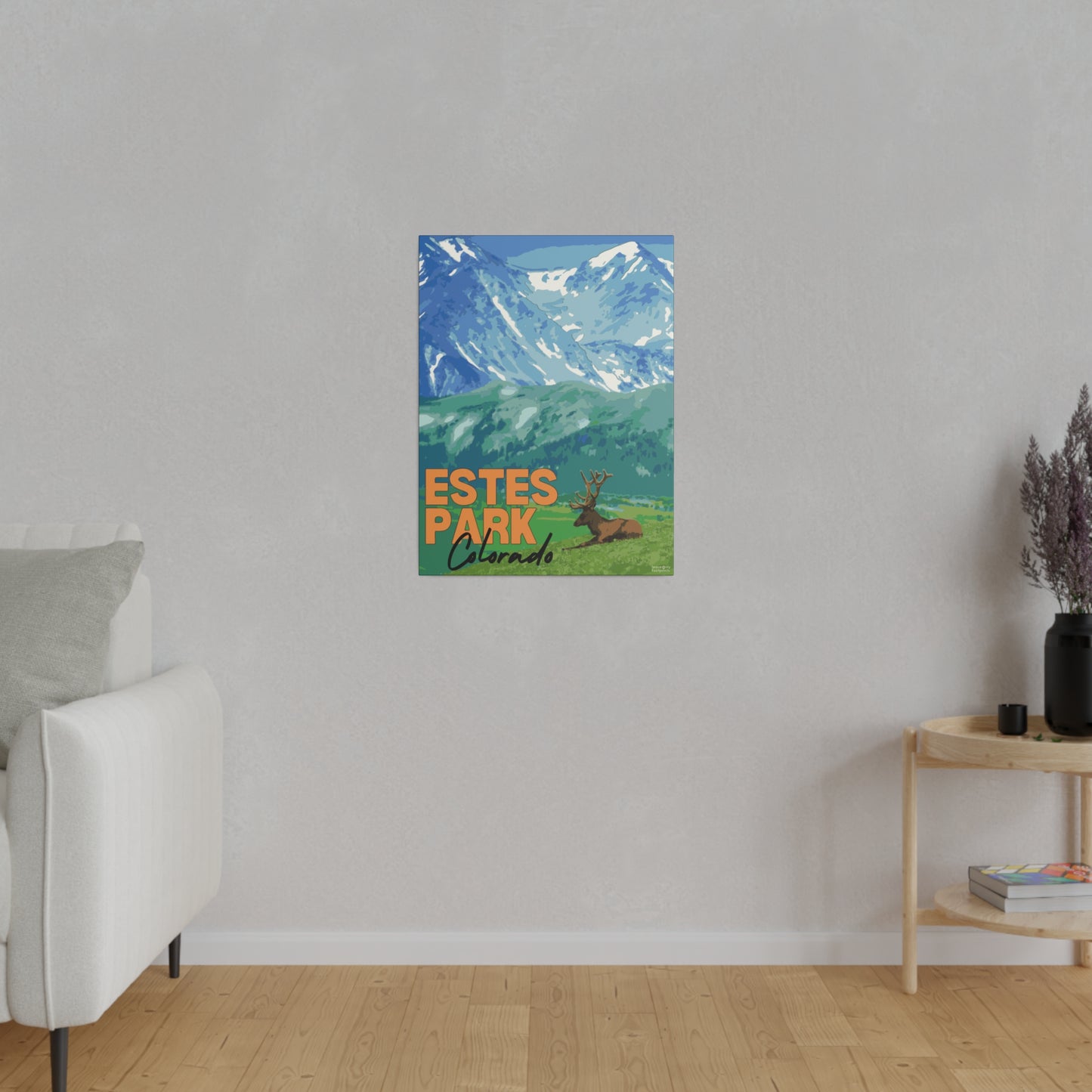 Estes Park Matte Canvas, Stretched, 0.75"