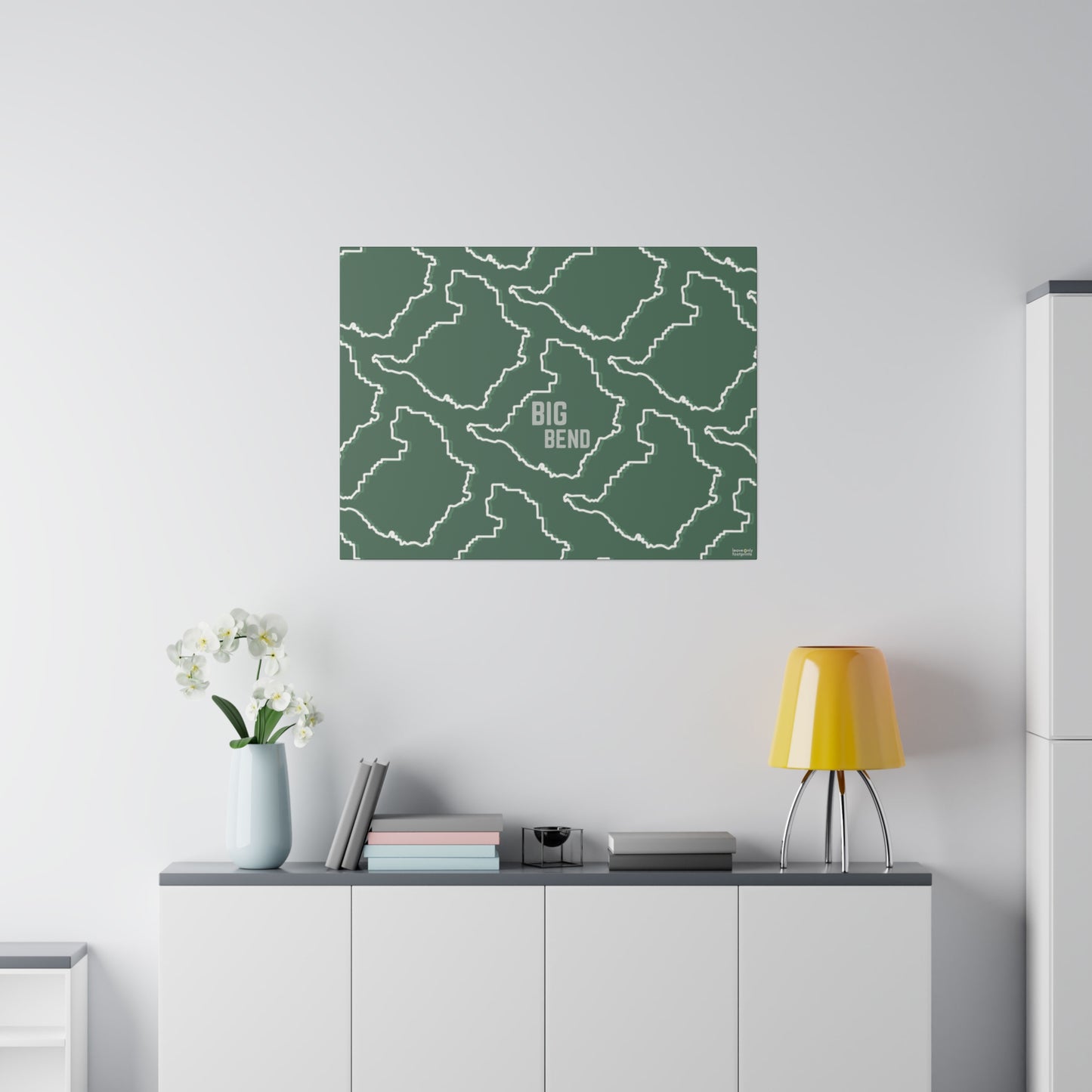 Big Bend National Park Matte Canvas, Stretched, 0.75"
