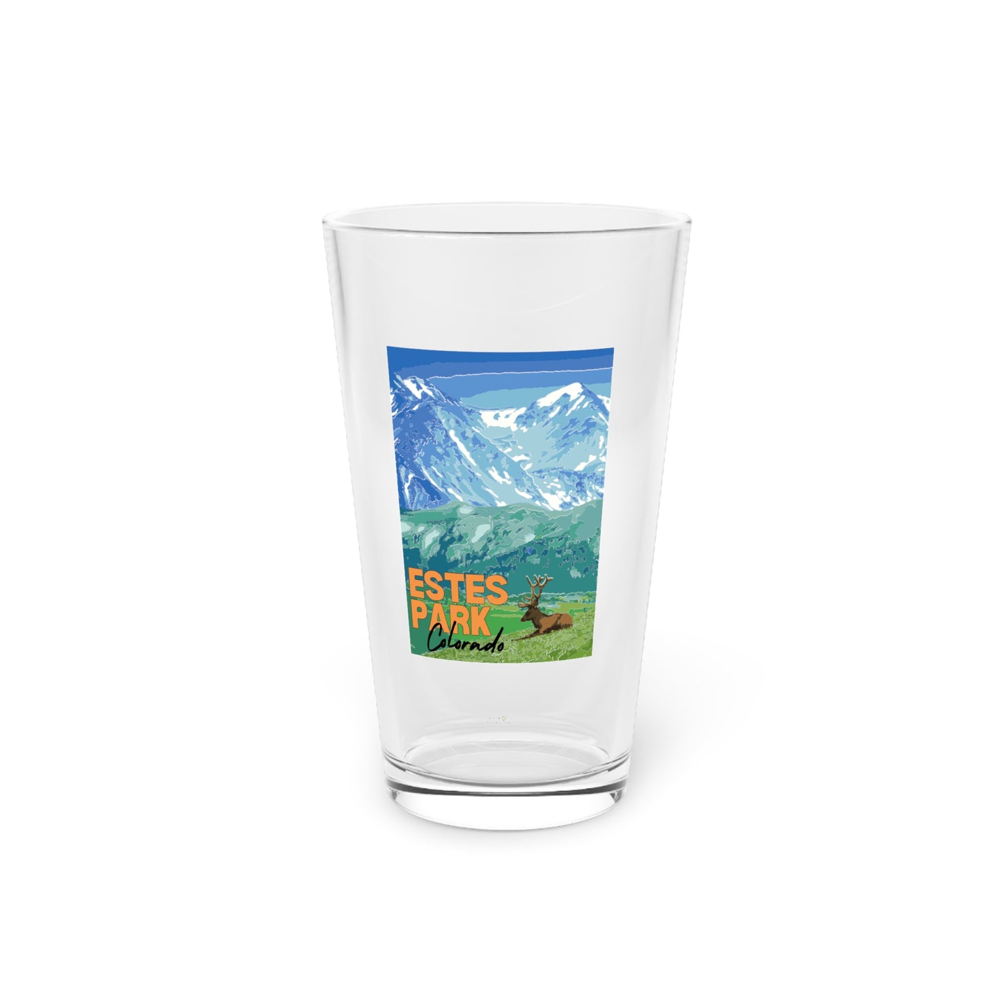 Estes Park Pint Glass, 16oz