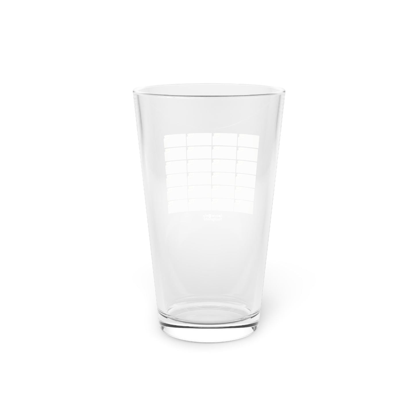 Kansas National Trails Patterned Pint Glass, 16oz