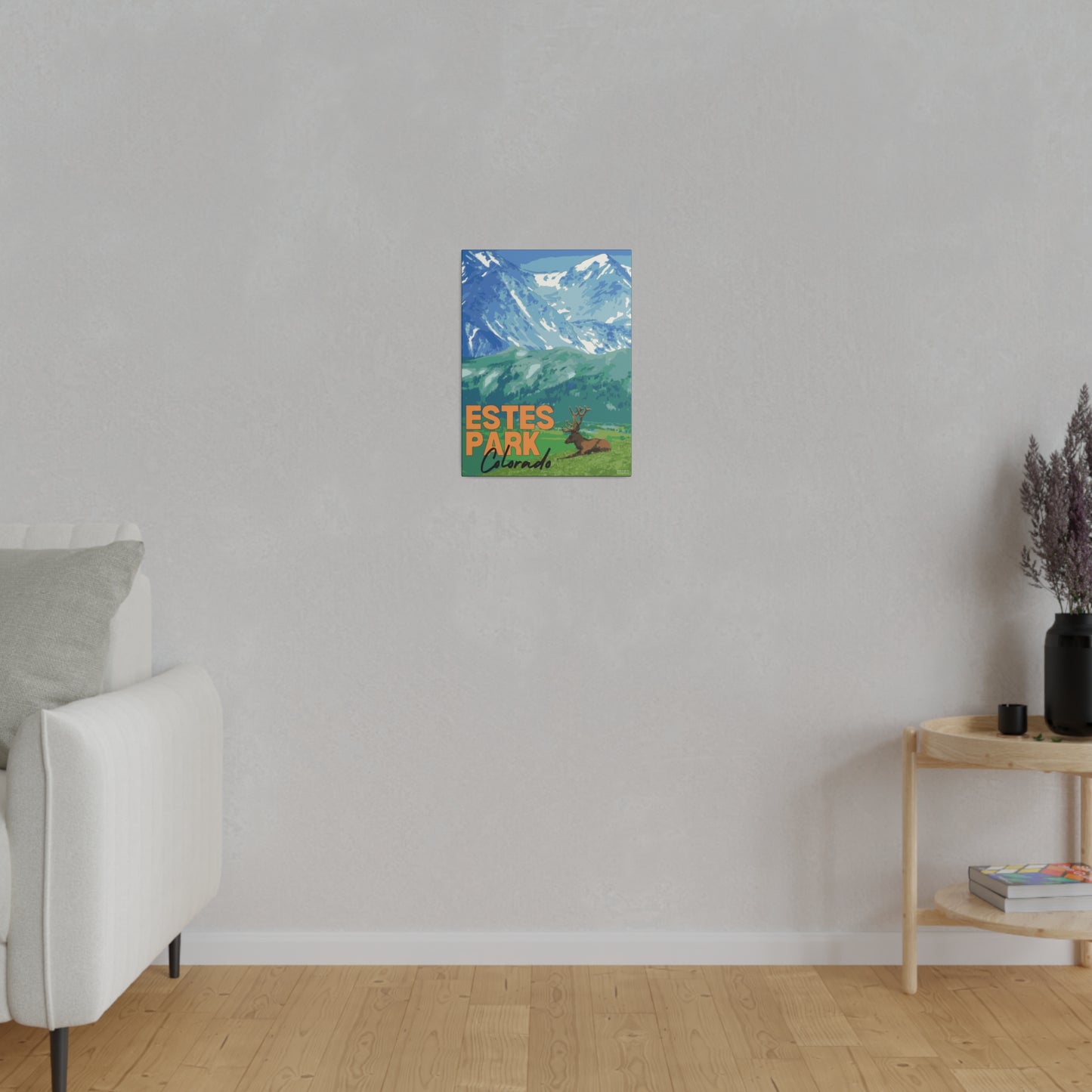 Estes Park Matte Canvas, Stretched, 0.75"