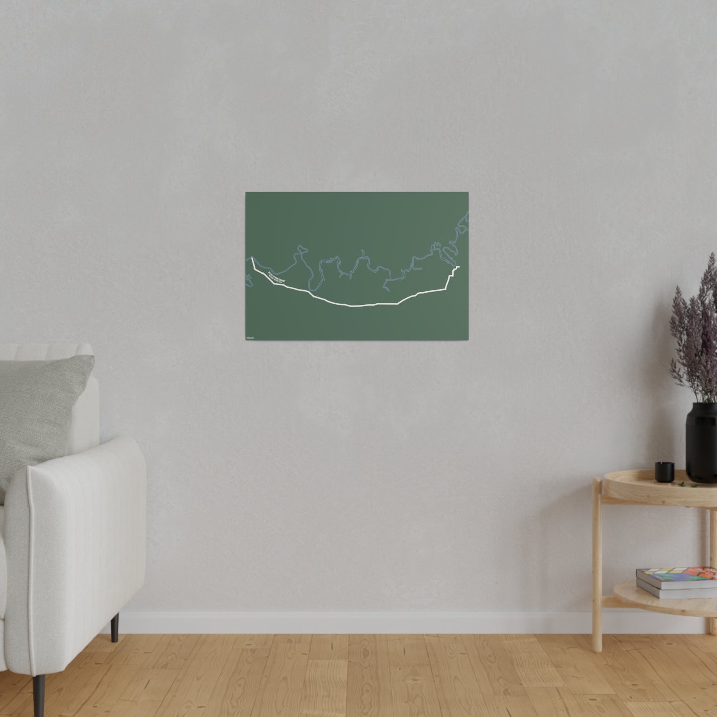 Selma to Montgomery National Historic Trail Matte Canvas, Stretched, 0.75"