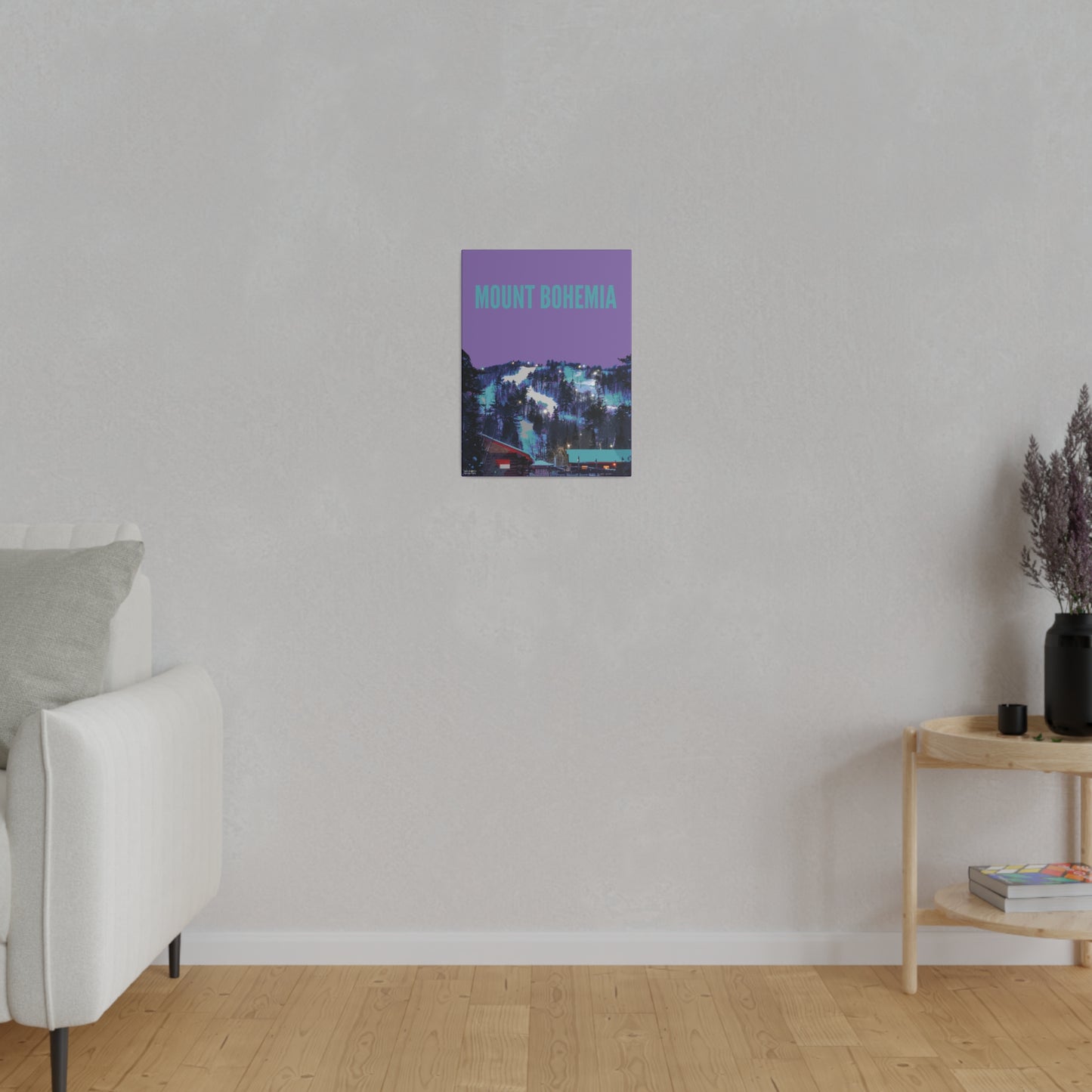 Mount Bohemia Matte Canvas, Stretched, 0.75"
