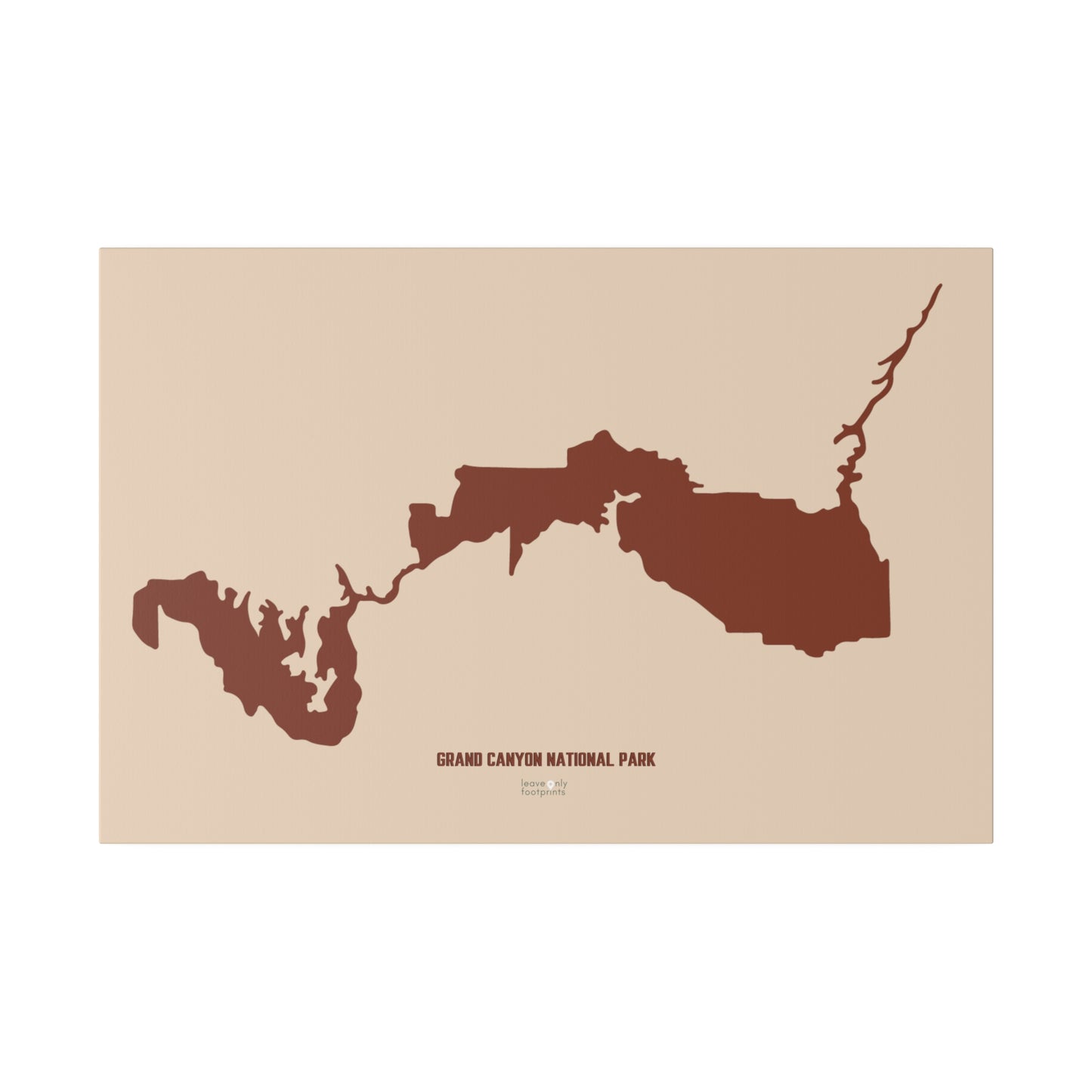 Grand Canyon National Park Matte Canvas, Stretched, 0.75"