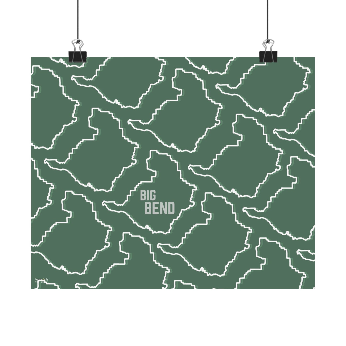 Big Bend National Park Horizontal Print