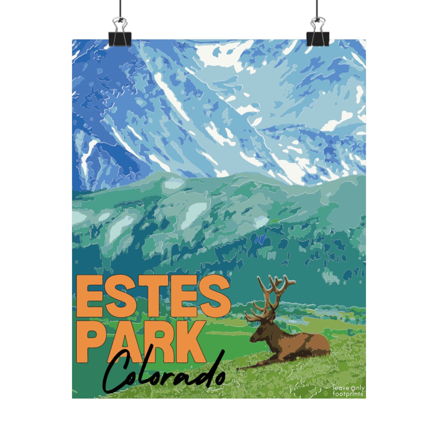 Estes Park Matte Vertical Posters