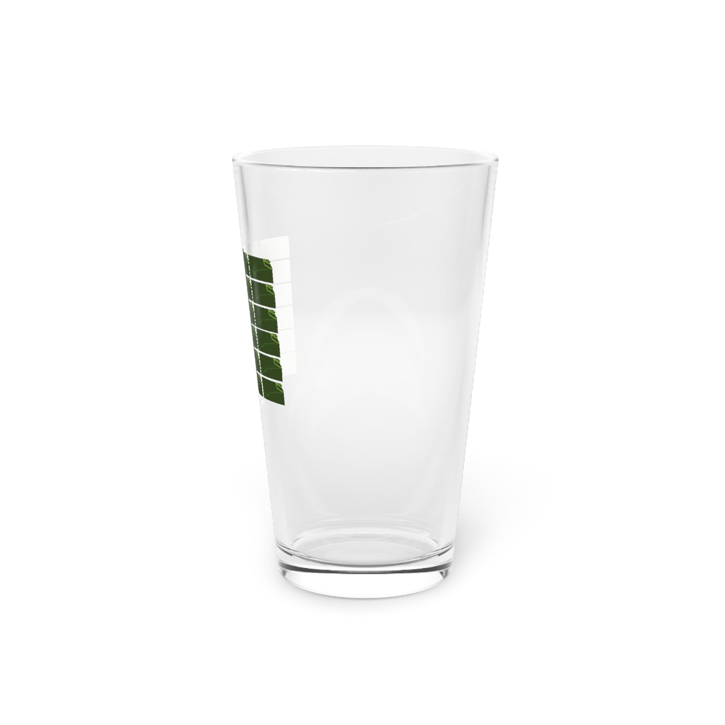 Kansas National Trails Patterned Pint Glass, 16oz
