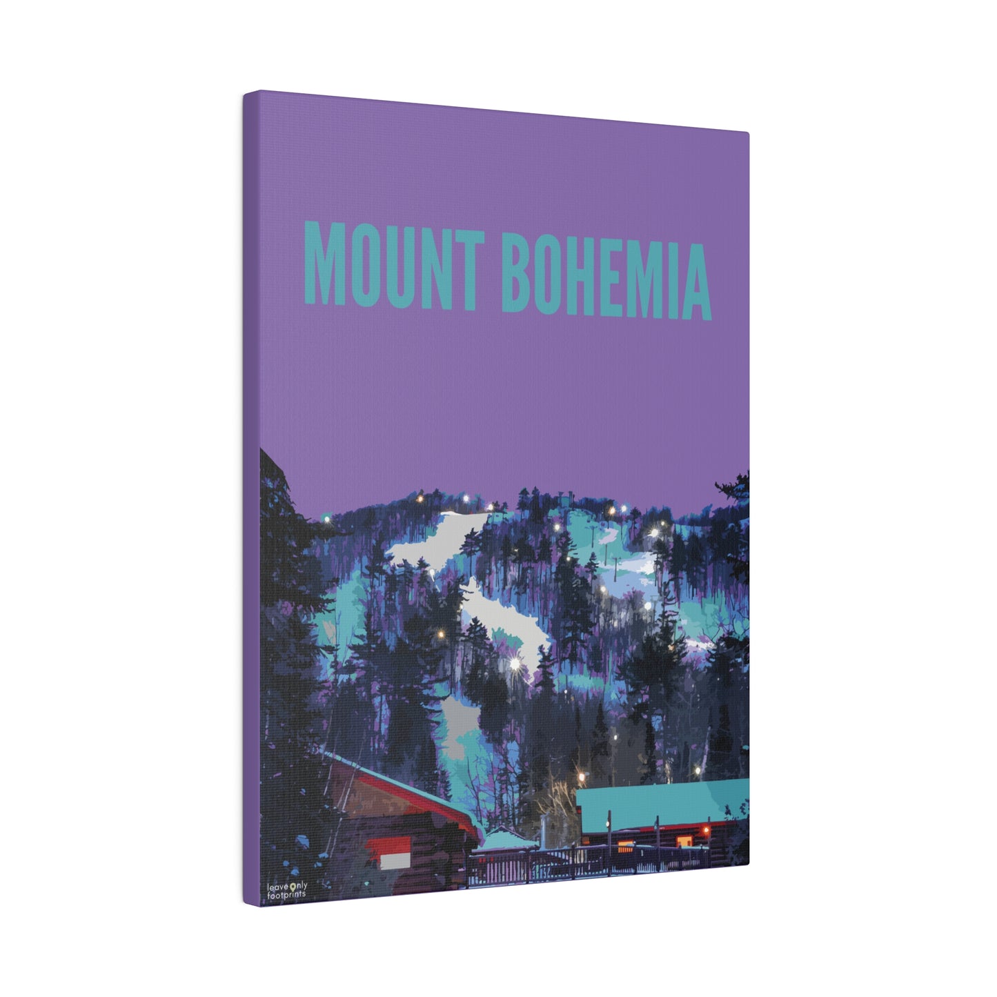 Mount Bohemia Matte Canvas, Stretched, 0.75"
