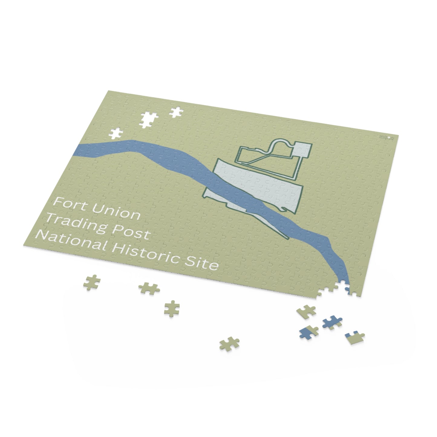 Fort Union Trading Post National Historic Site Puzzle (252, 500-Piece)