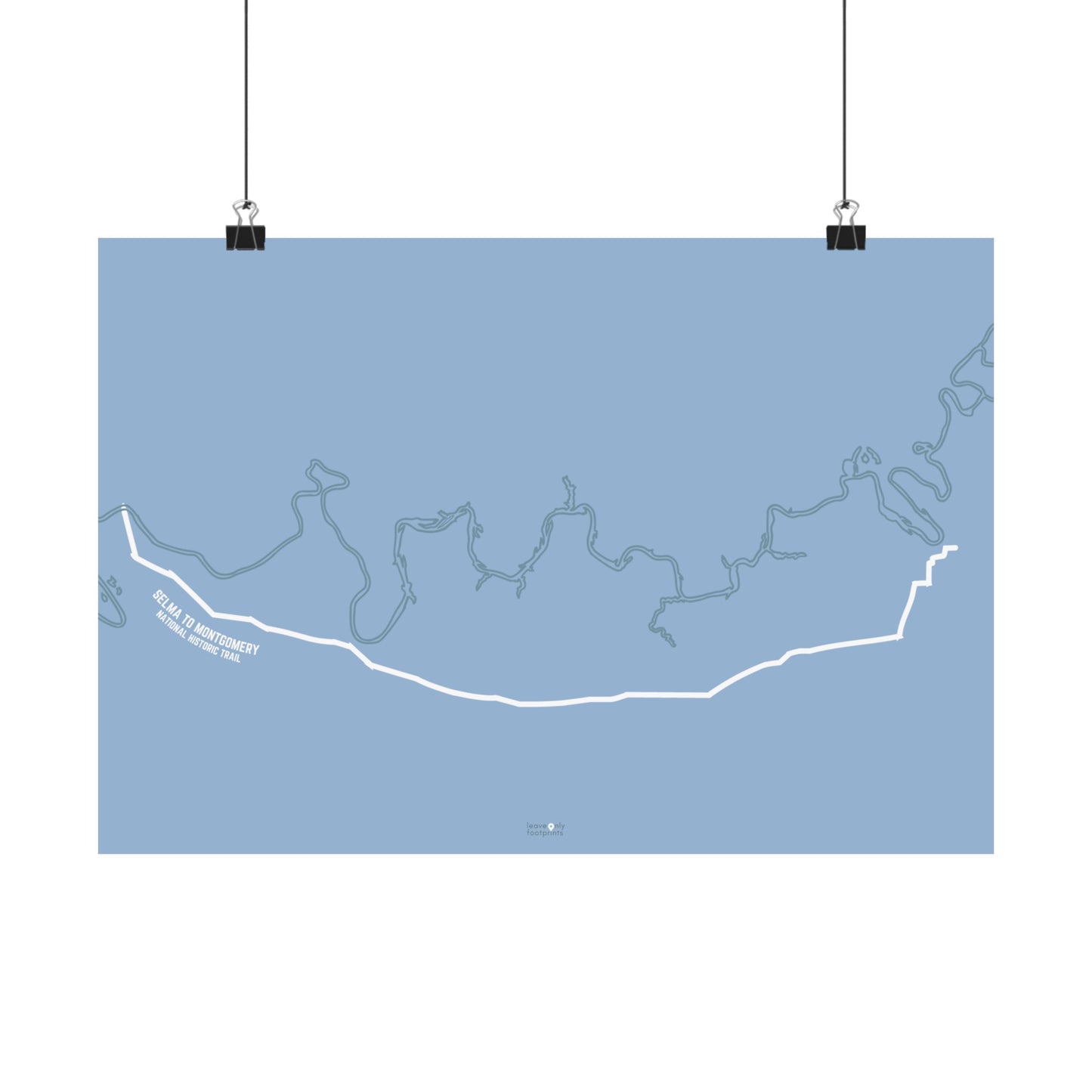 Selma to Montgomery National Historic Trail Horizontal Print
